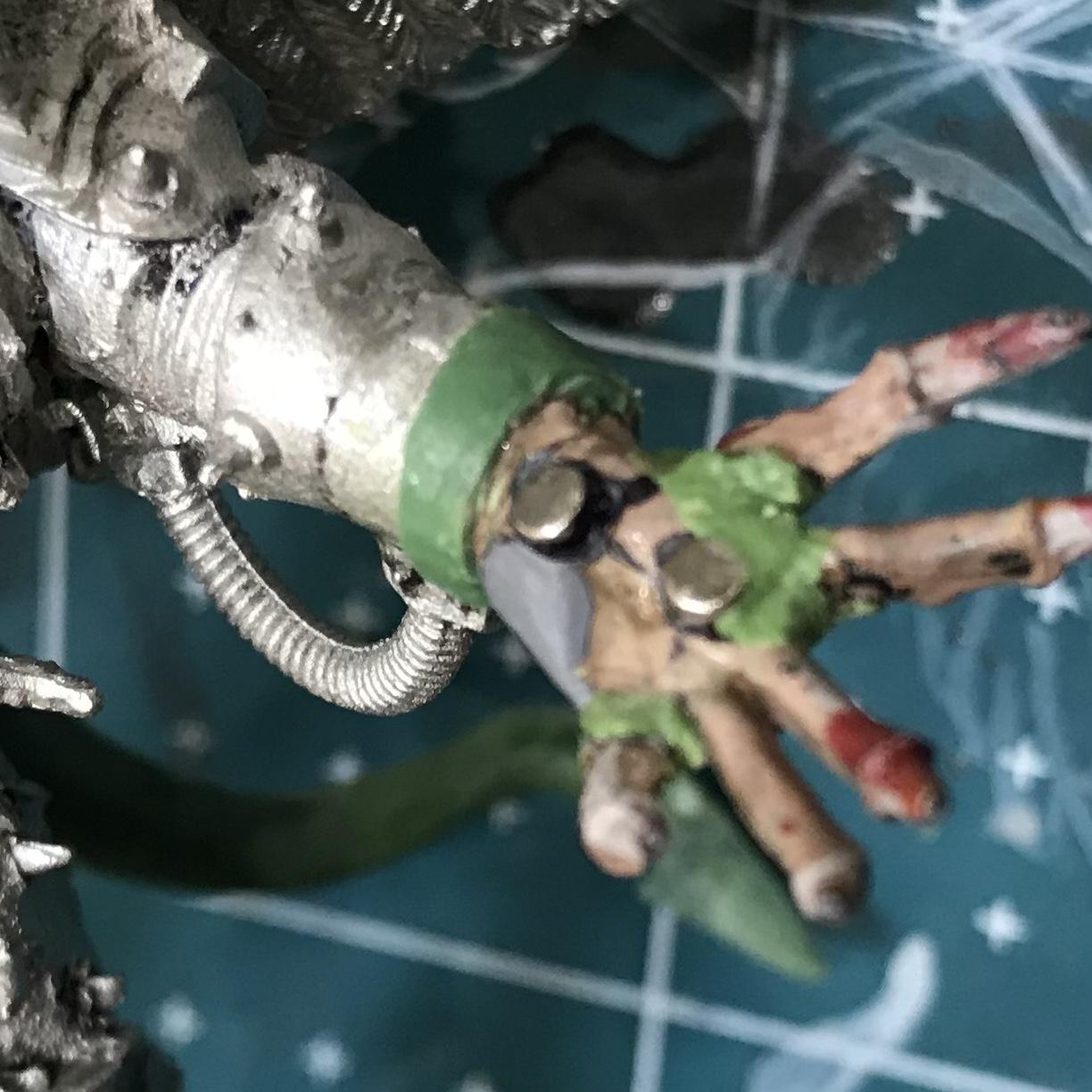 54mm, Chaos  Space Marines, Conversion, Daemon Prince, Greenstuff, Inquisitor Game, Meta Lminiatures, Thousand Sons, Tzeentch, Tzeentchconversion, Warhammer 40,000