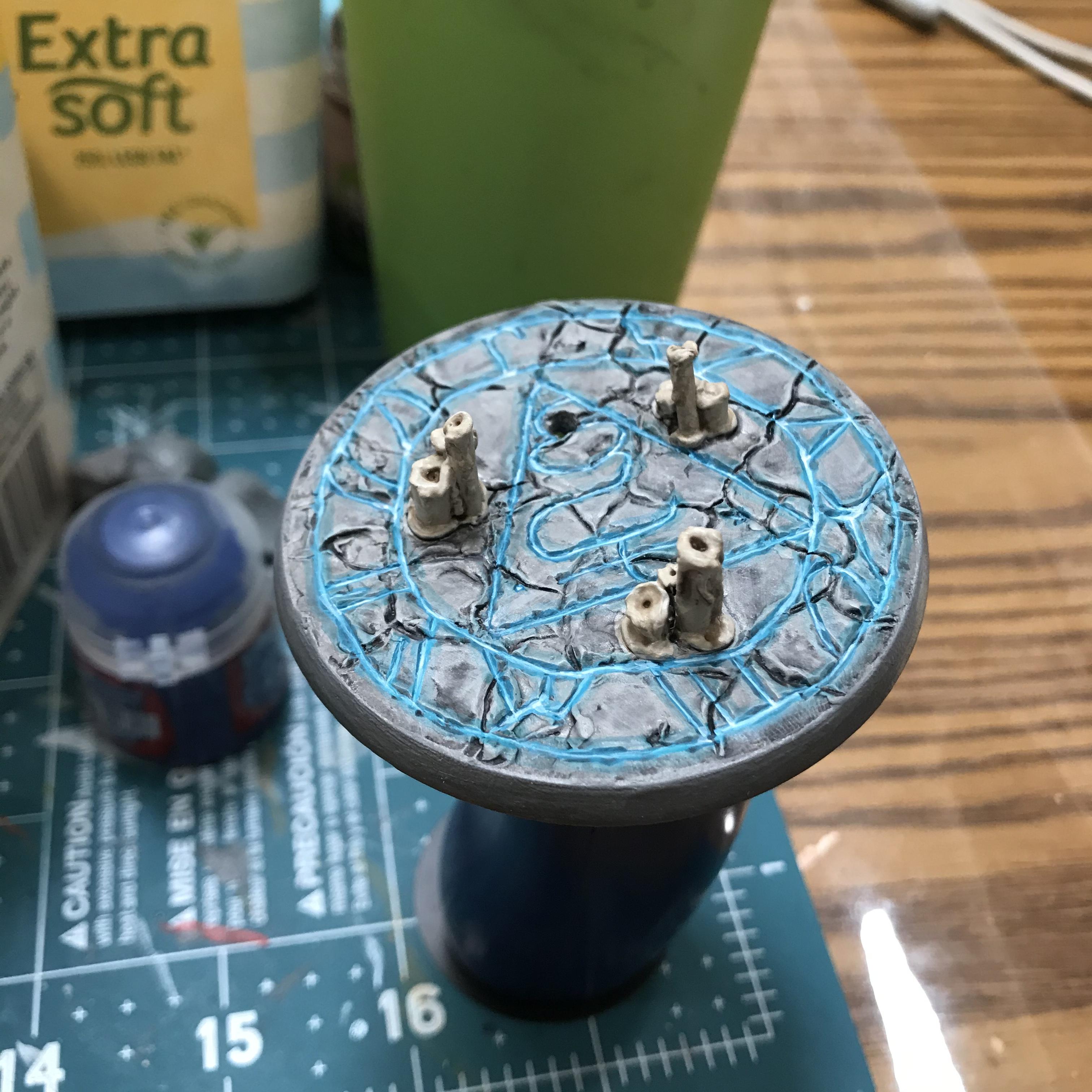 54mm, Chaos  Space Marines, Conversion, Daemon Prince, Greenstuff, Inquisitor Game, Meta Lminiatures, Thousand Sons, Tzeentch, Tzeentchconversion, Warhammer 40,000