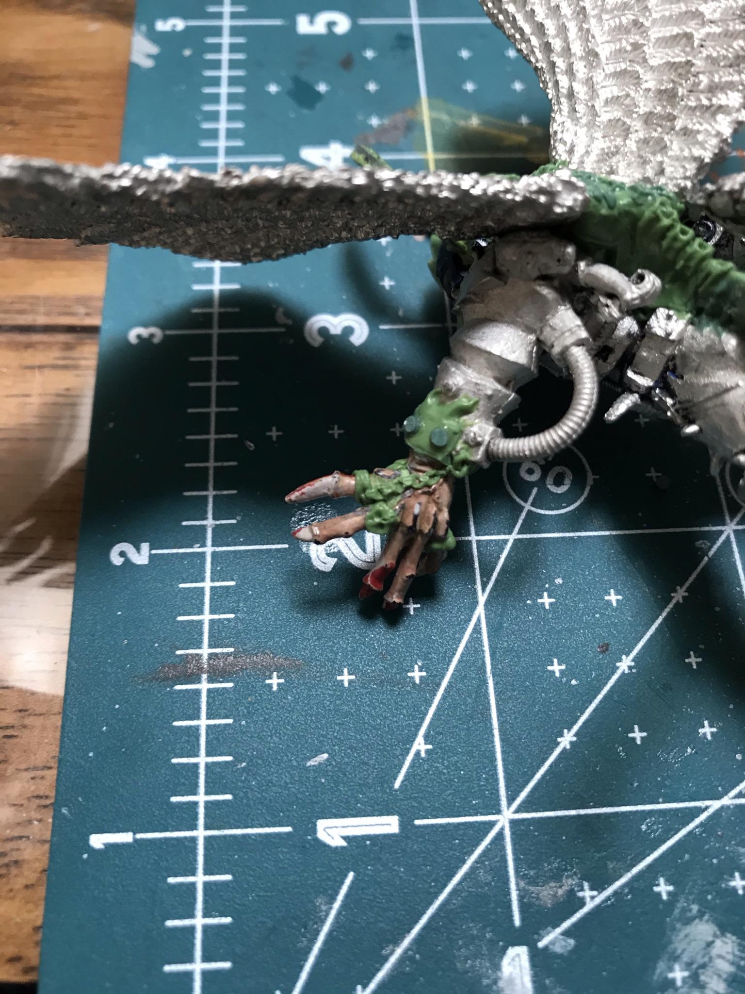 54mm, Chaos  Space Marines, Conversion, Daemon Prince, Greenstuff, Inquisitor Game, Meta Lminiatures, Thousand Sons, Tzeentch, Tzeentchconversion, Warhammer 40,000