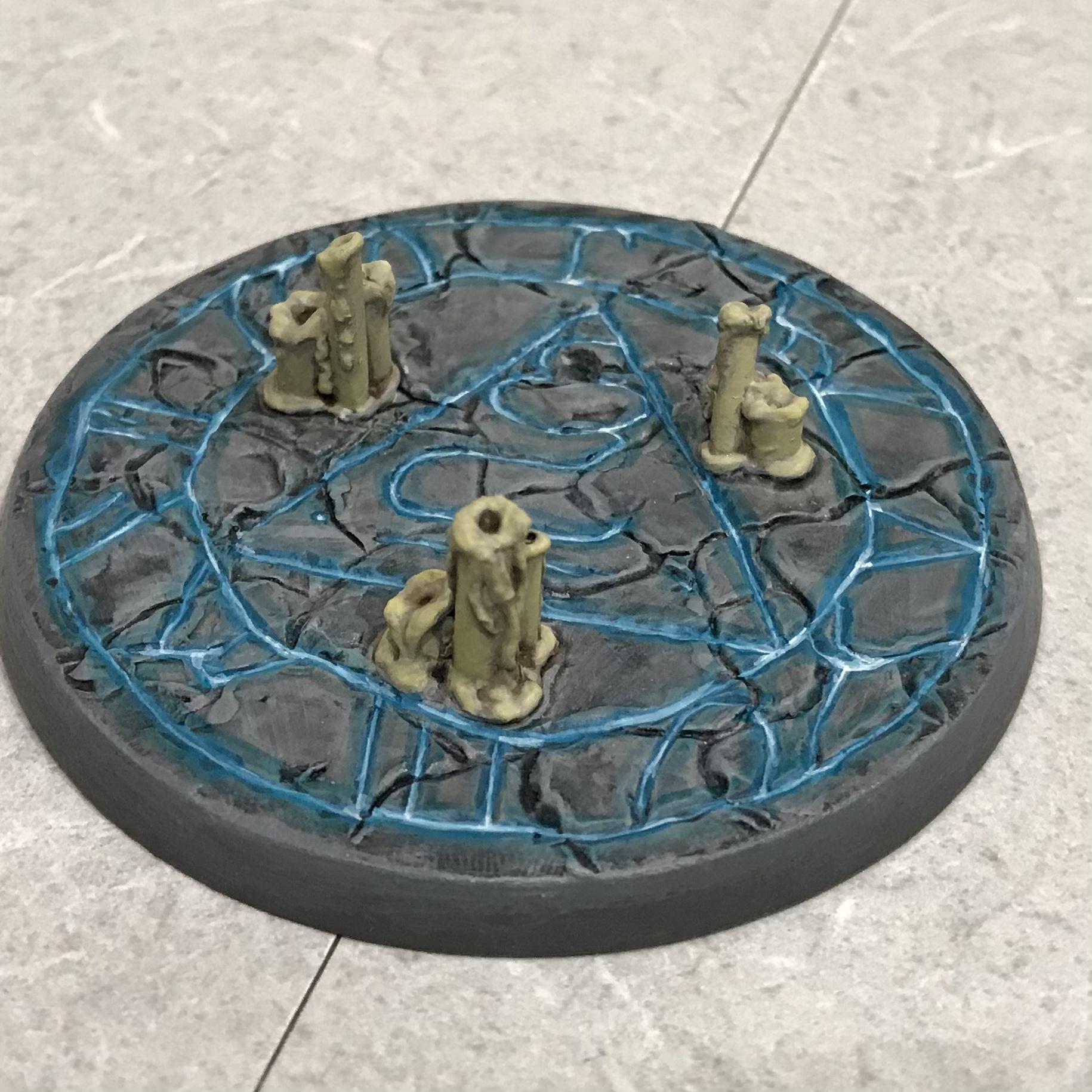 54mm, Chaos  Space Marines, Conversion, Daemon Prince, Greenstuff, Inquisitor Game, Meta Lminiatures, Thousand Sons, Tzeentch, Tzeentchconversion, Warhammer 40,000