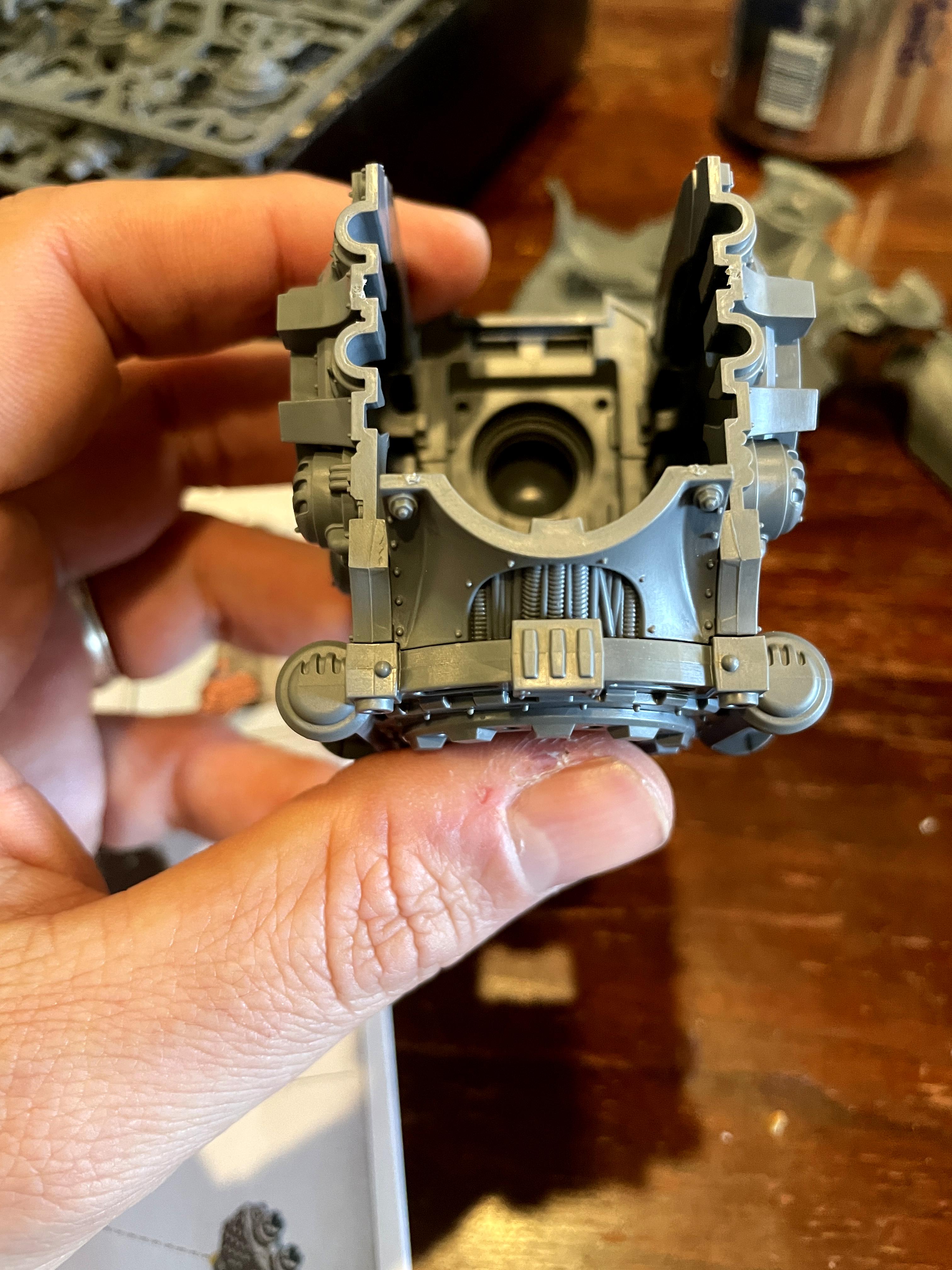 Chaos, Knights, Nurgle, Work In Progress