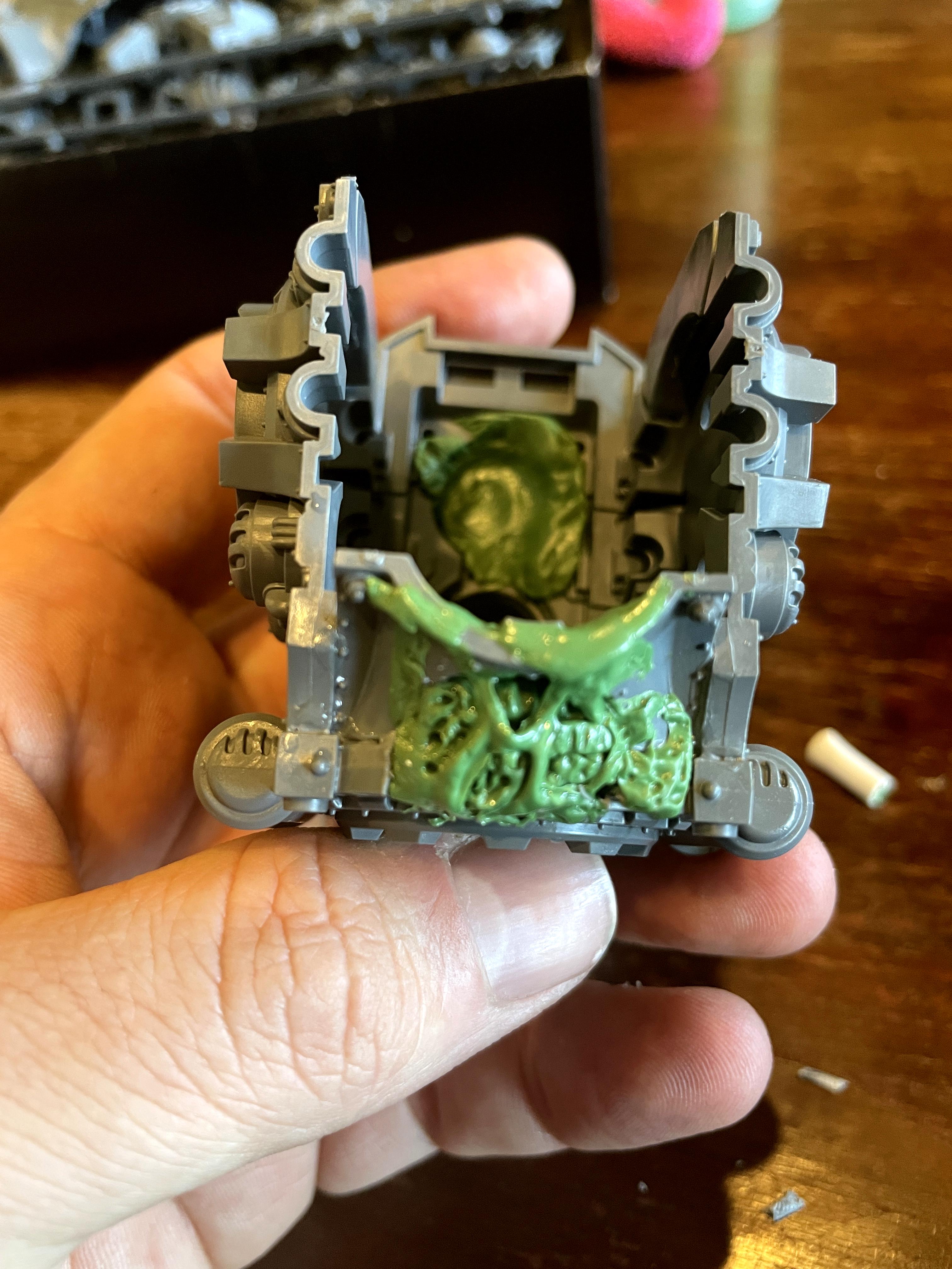 Chaos, Knights, Nurgle, Work In Progress