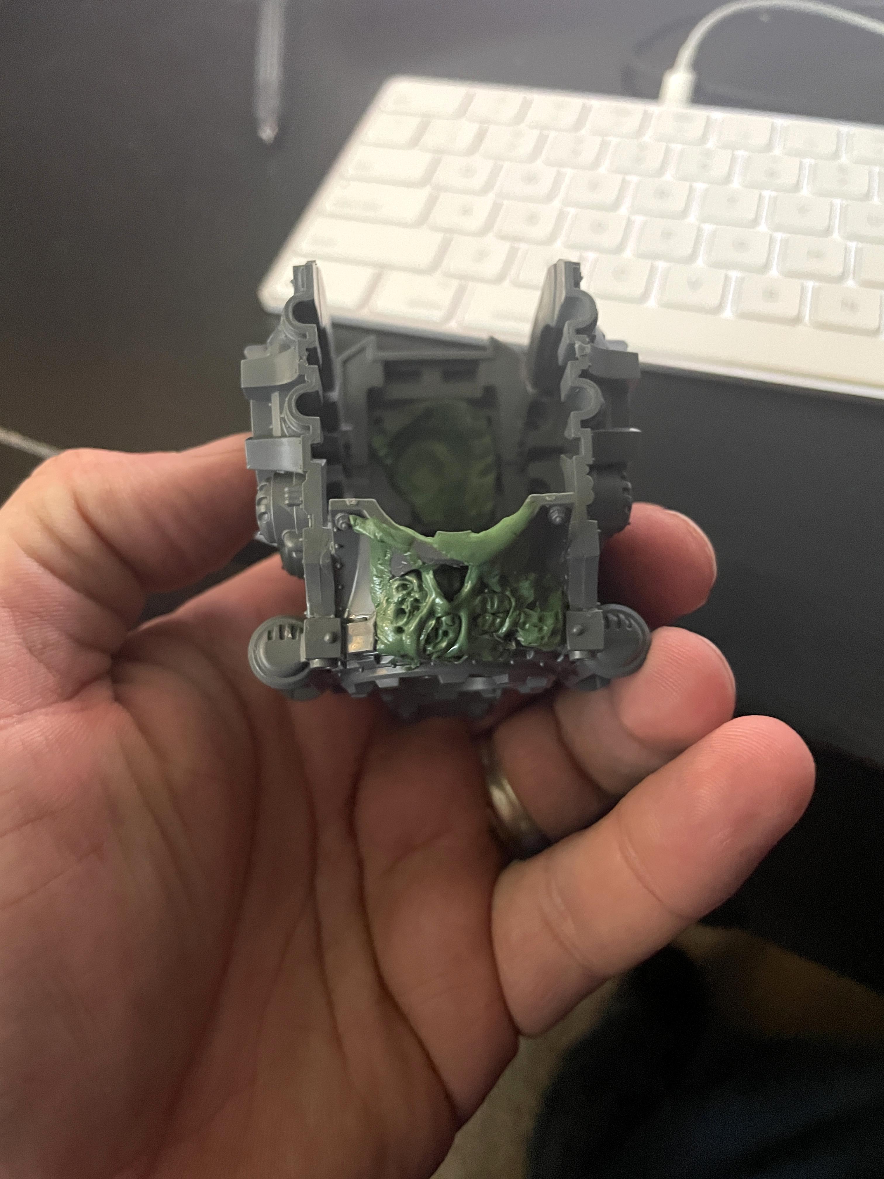 Chaos, Knights, Nurgle, Work In Progress