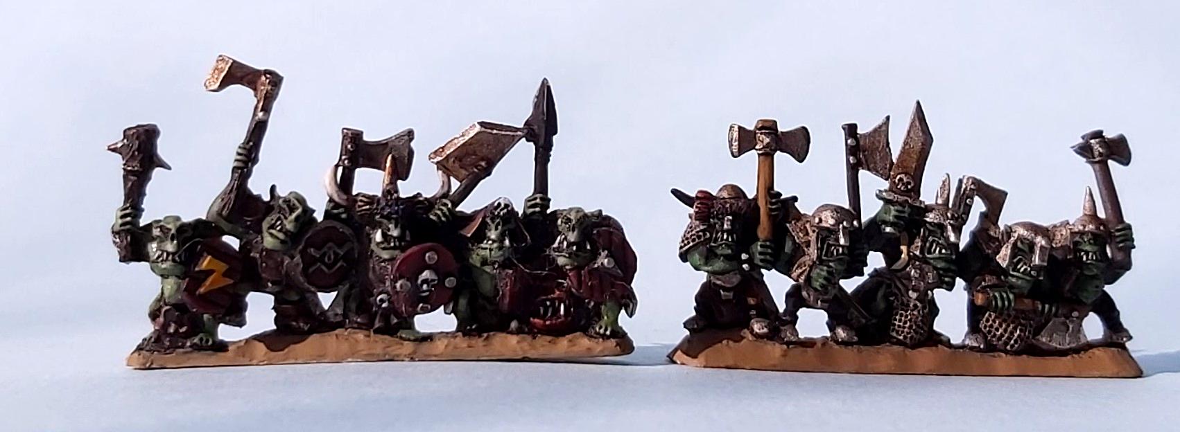 10mm, Orcs, Warmaster, Warriors