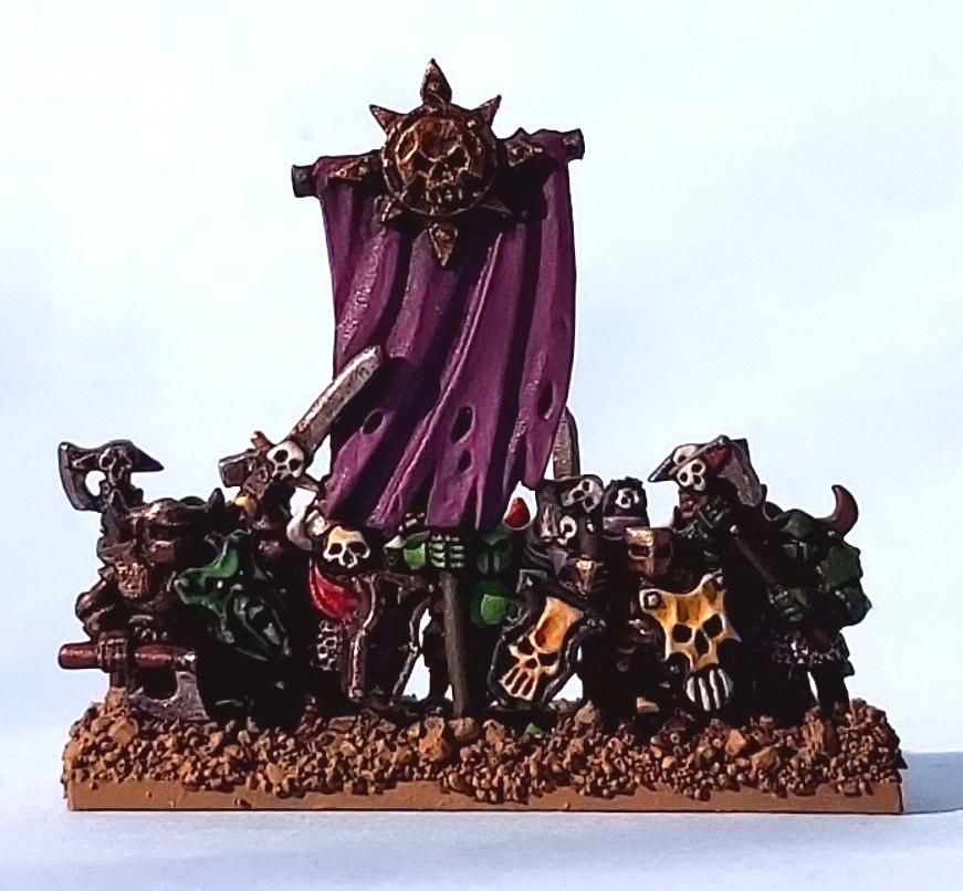 10mm, Chaos, Nurgle, Warmaster, Warriors