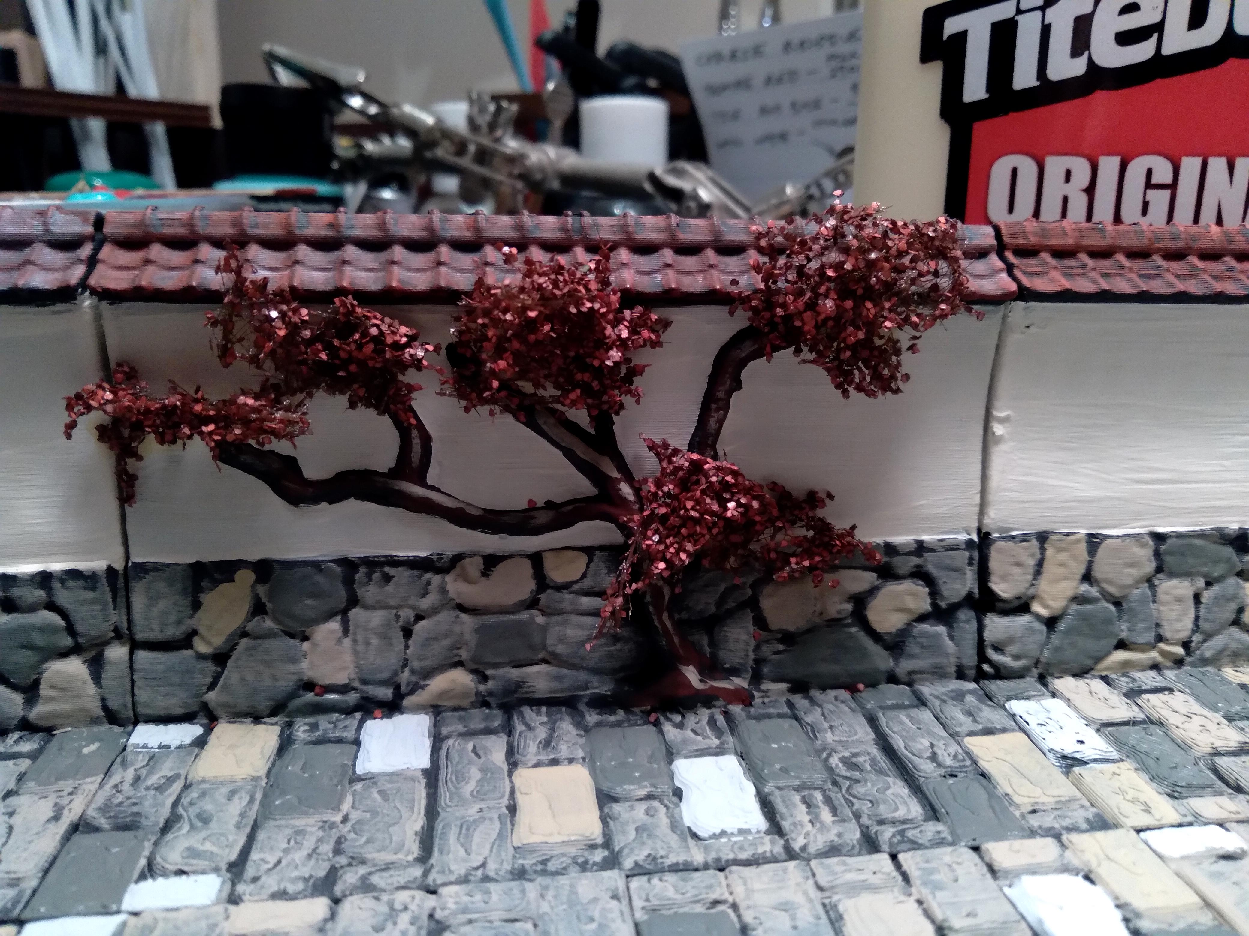 3d, Chinese, Print, Villa, Walled