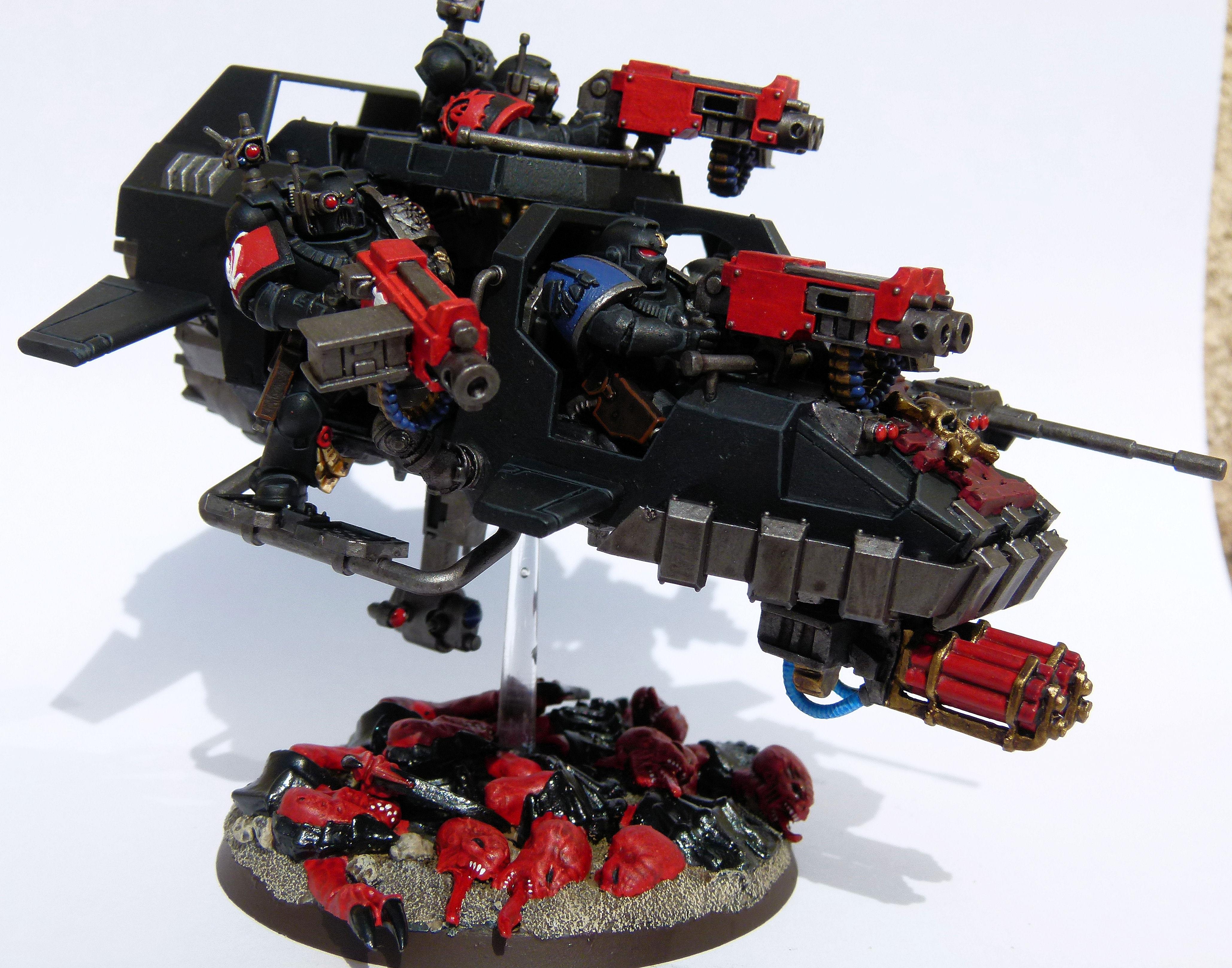 Deathwatch Land Speeder Storm Right Front Finished