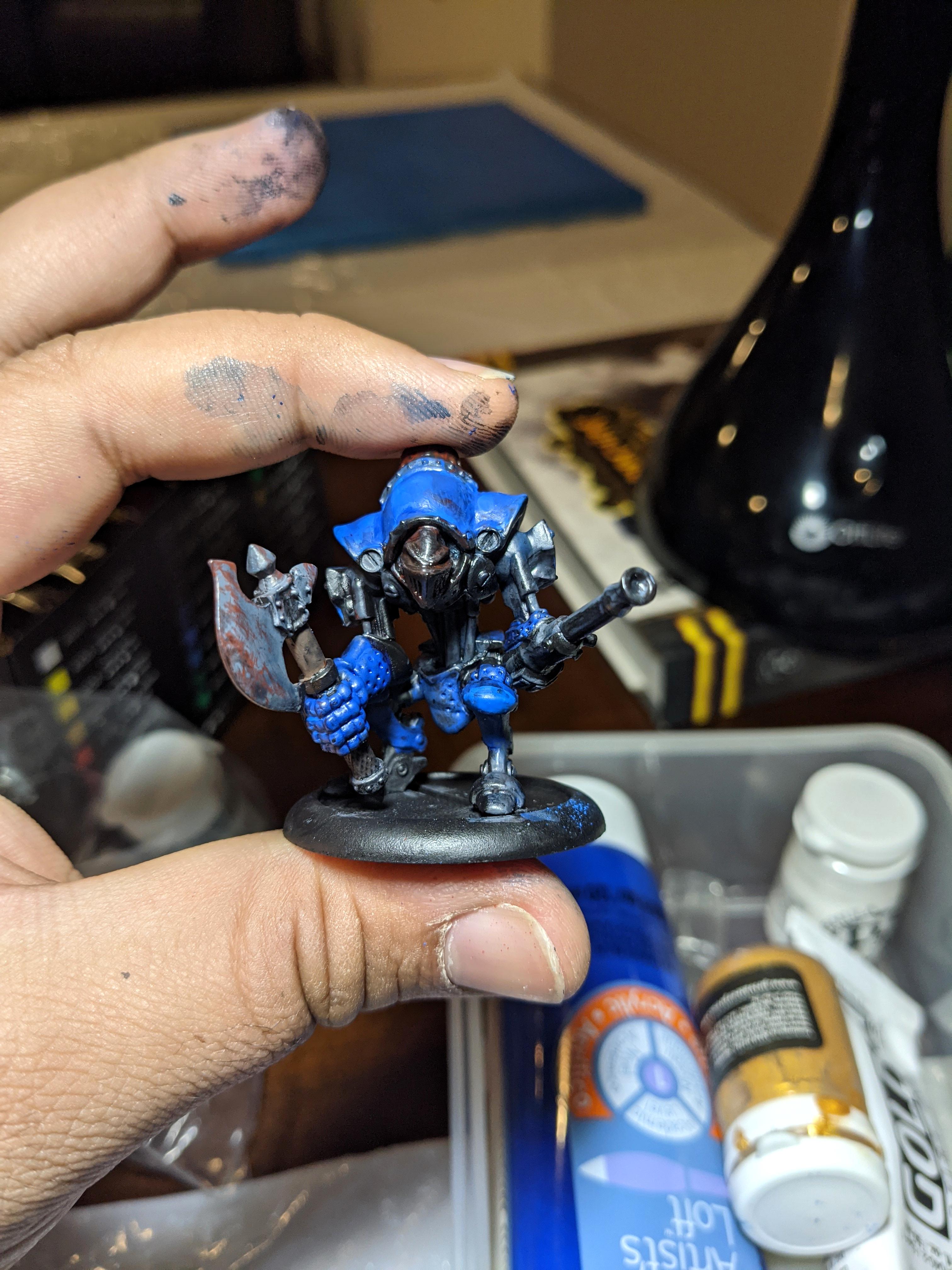 Beginner, Cygnar, Hunter, Modelling, Painting, Warmachine