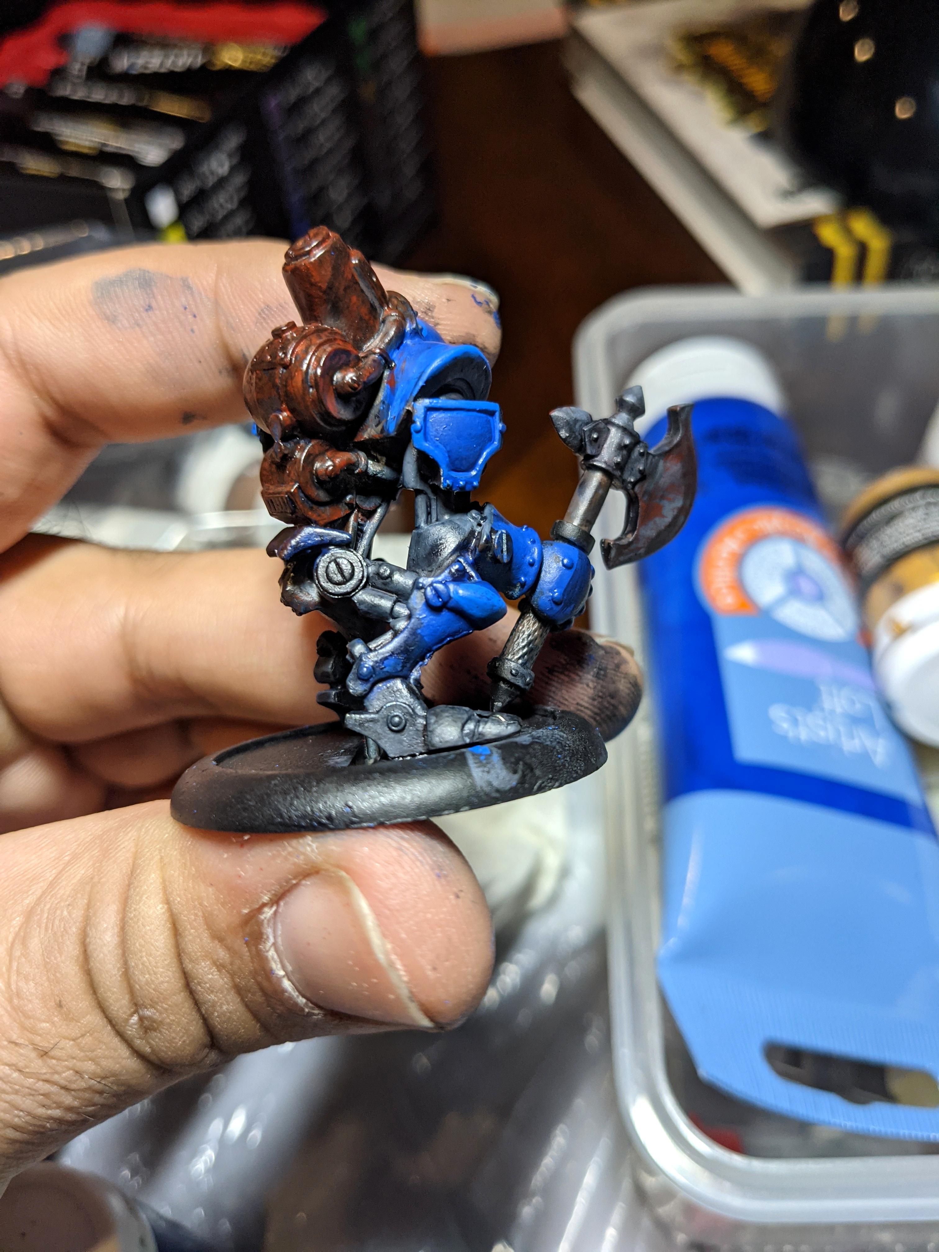Beginner, Cygnar, Hunter, Modelling, Painting, Warmachine