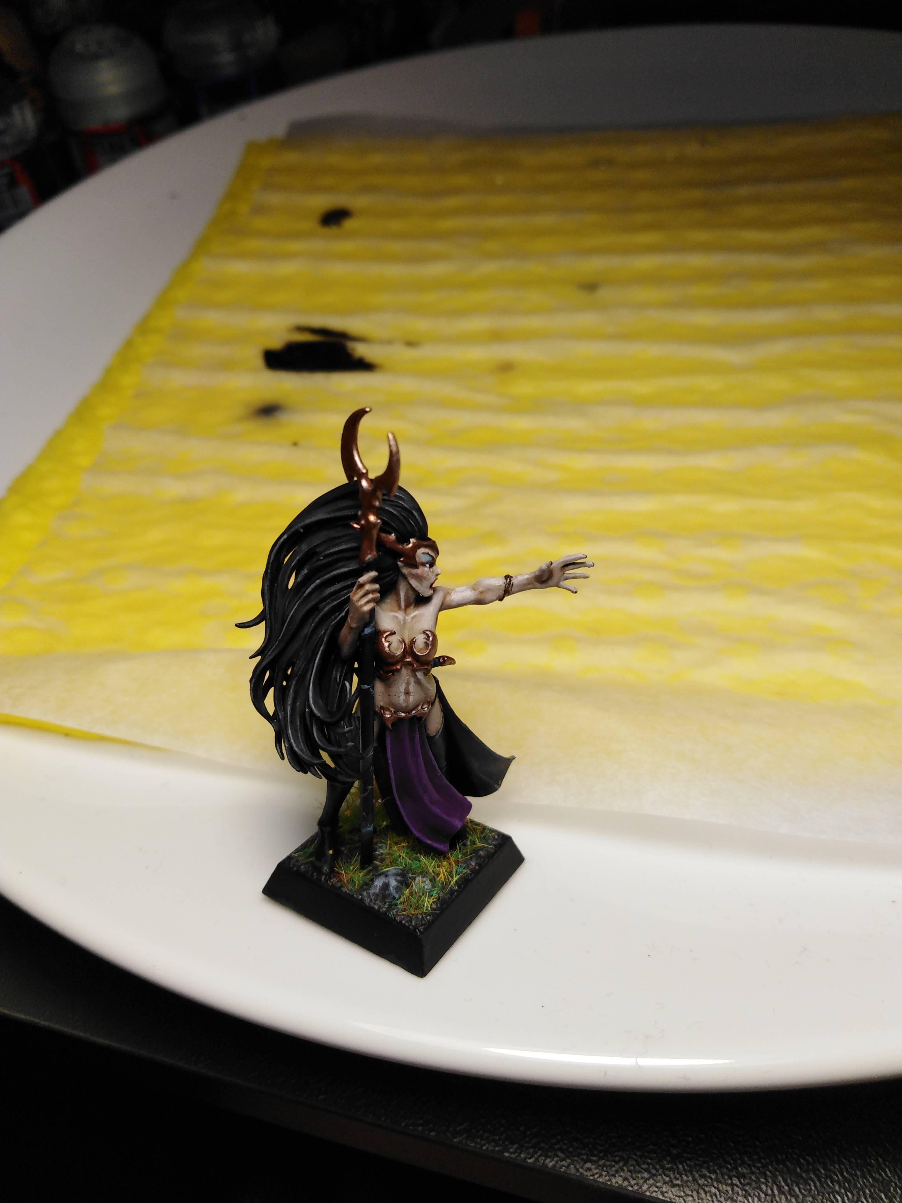 Dark Elf Sorceress, Warhammer Fantasy