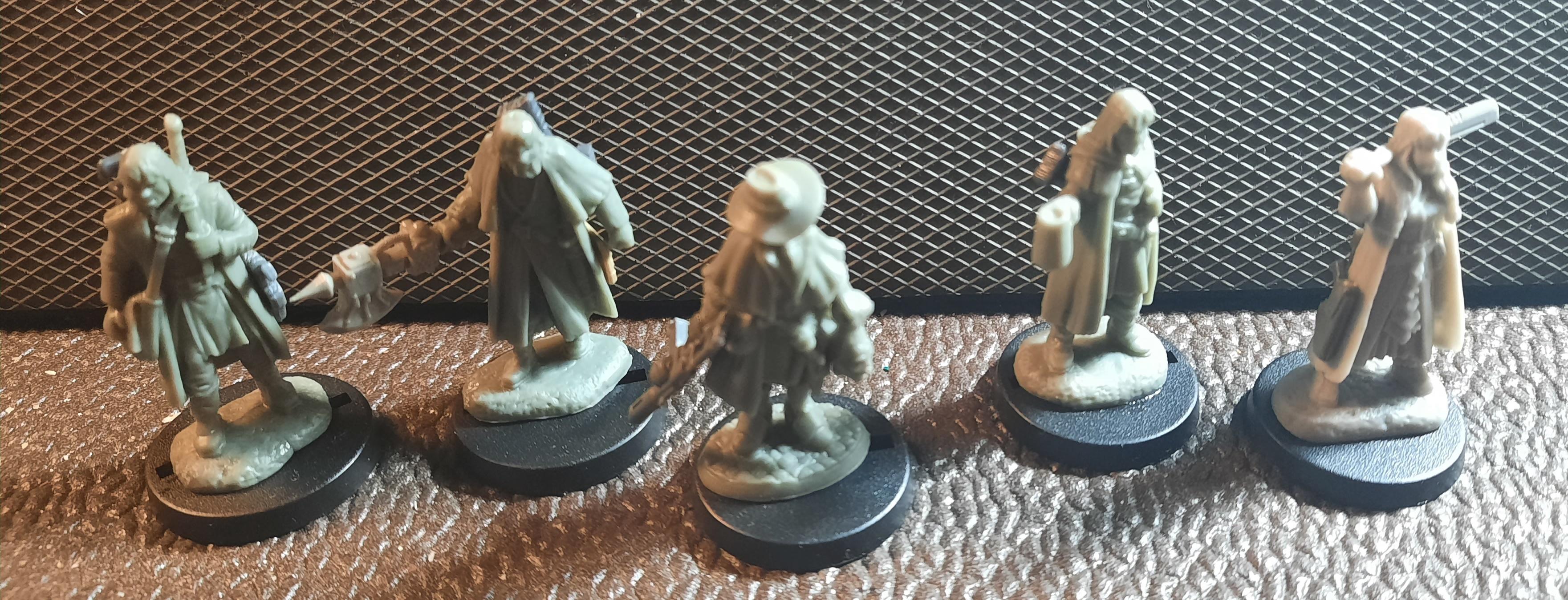 Civilian, Mercenary, Peasant, Reaper, Science Fiction, Warhammer 40,000