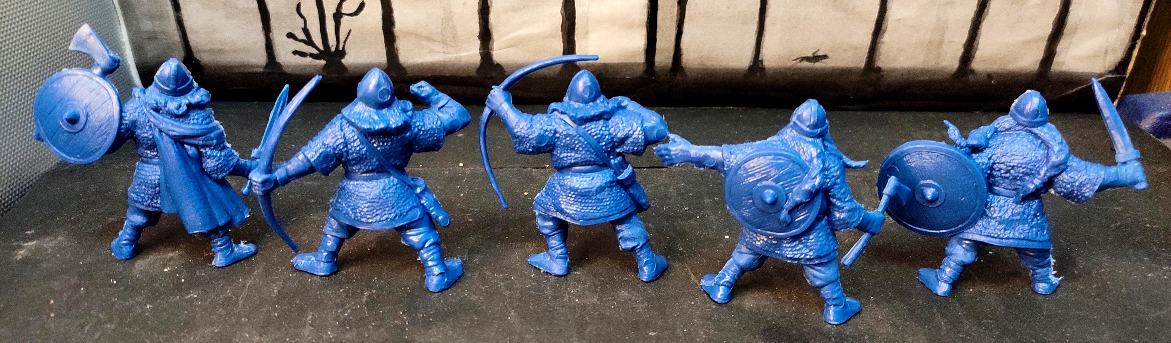 Archers, Axe, Barbarians, Fantasy Battles, From Russia, Infantry, Norse, Norseman, Regiment, Shield, Sword, Technolog, Tehnolog, Viking, Warriors, Work In Progress
