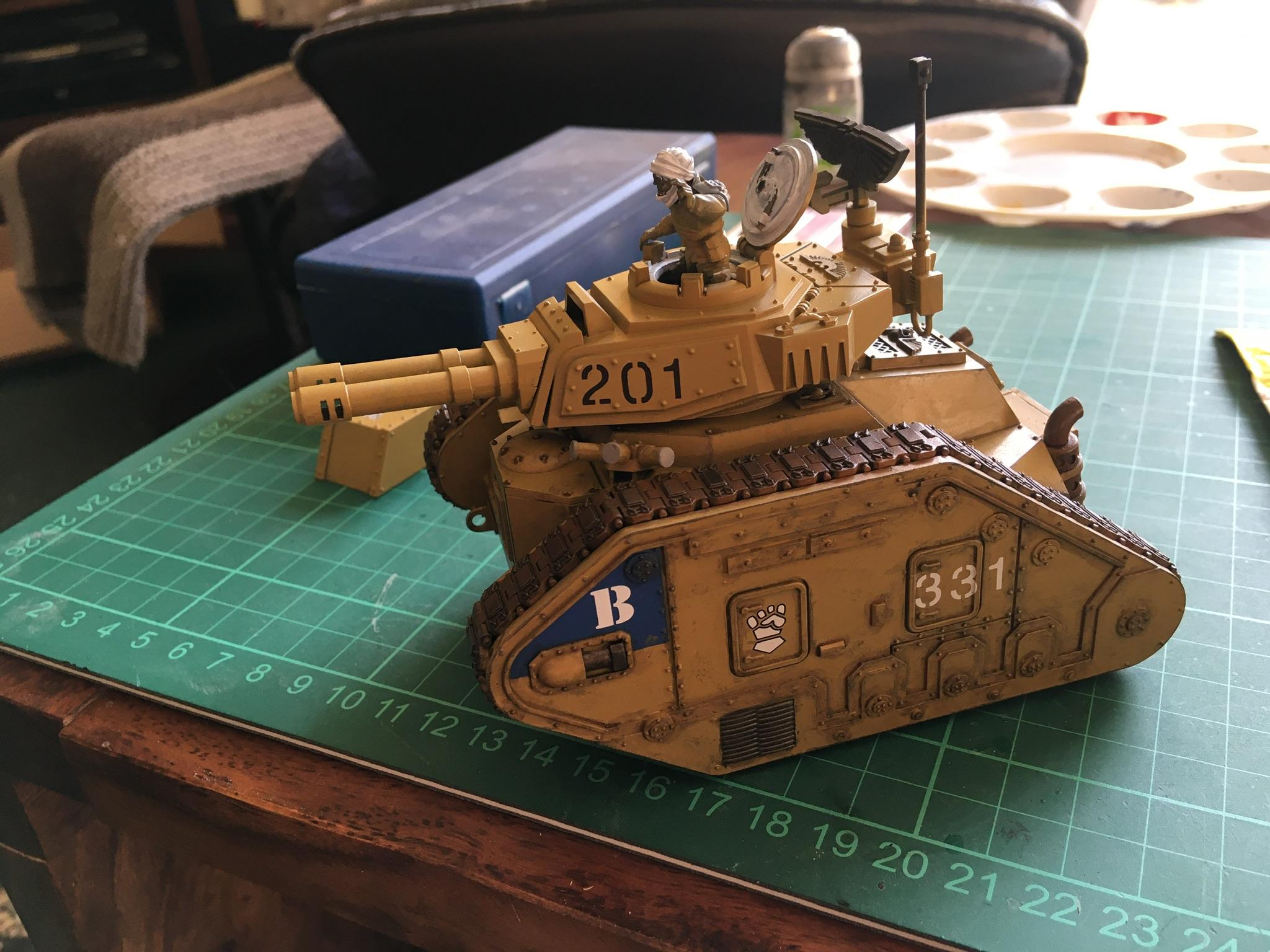331st Regiment, Imperial Guard, Leman Russ, Tallarn Desert Raiders