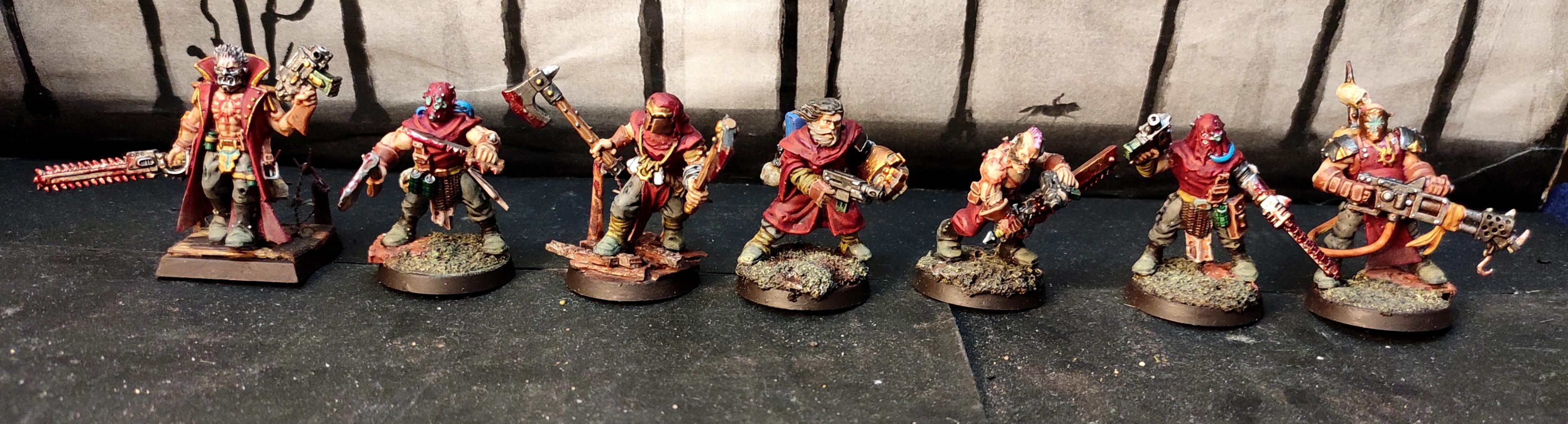 Axe, Berserk, Berserkers, Berzerk, Berzerker, Blood For The Blood God, Chainsword, Chaos, Chaos Cultists, Conversion, Cult, Cultists, Dark Vengeance, Flamer, Heresy, Heretics, Infantry, Khorne, Kitbash, Lost And The Damned, Regiment, Renegade, Skulls For Skull Throne, Tetchvar, Warhammer 40,000