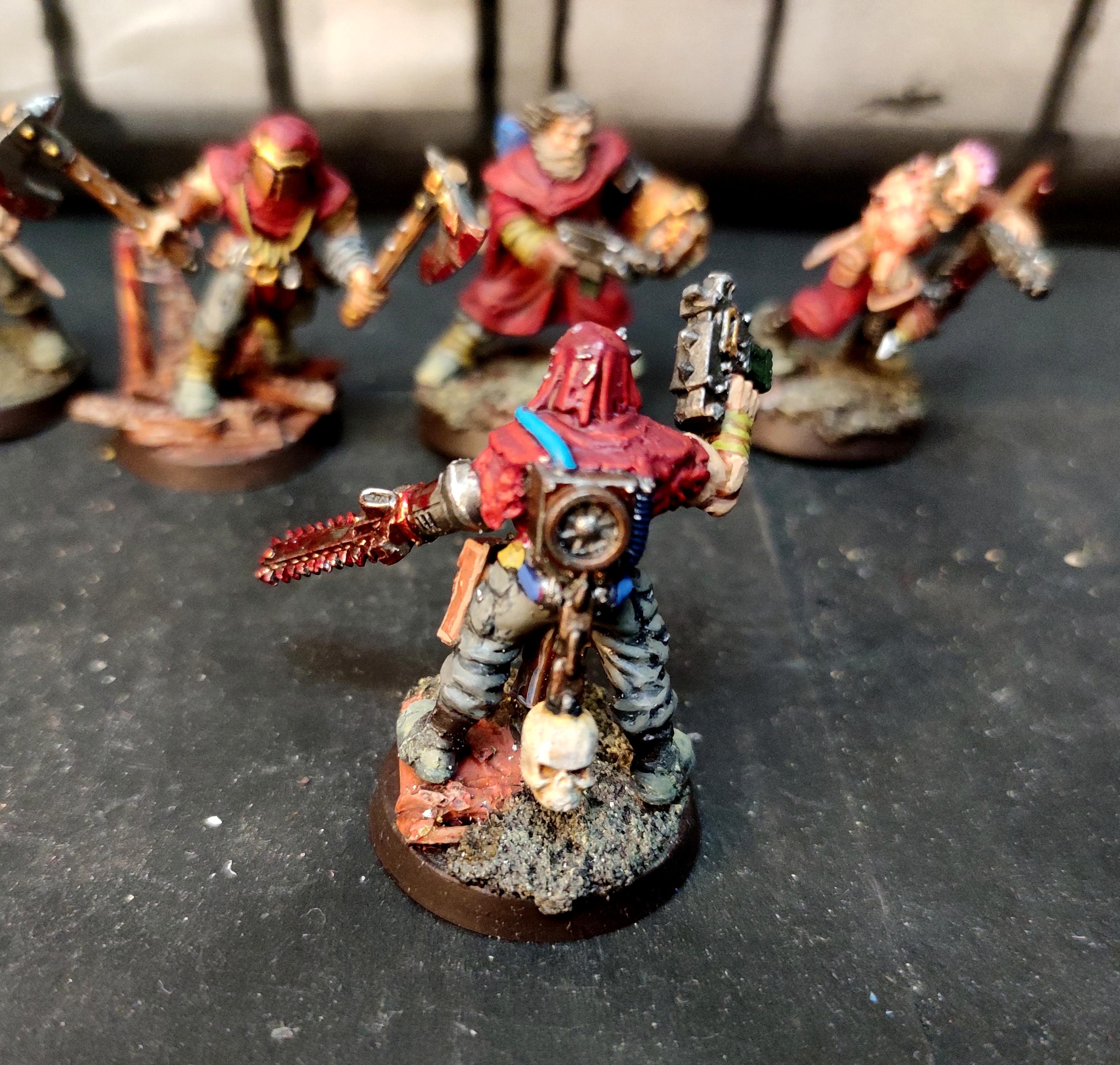 Berserk, Berserkers, Berzerk, Berzerker, Blood For The Blood God, Bolt Pistol, Chaos, Chaos Cultists, Conversion, Cult, Cultists, Dark Vengeance, Heresy, Heretics, Infantry, Khorne, Kitbash, Lost And The Damned, Regiment, Renegade, Servo Arm, Skulls For Skull Throne, Warhammer 40,000
