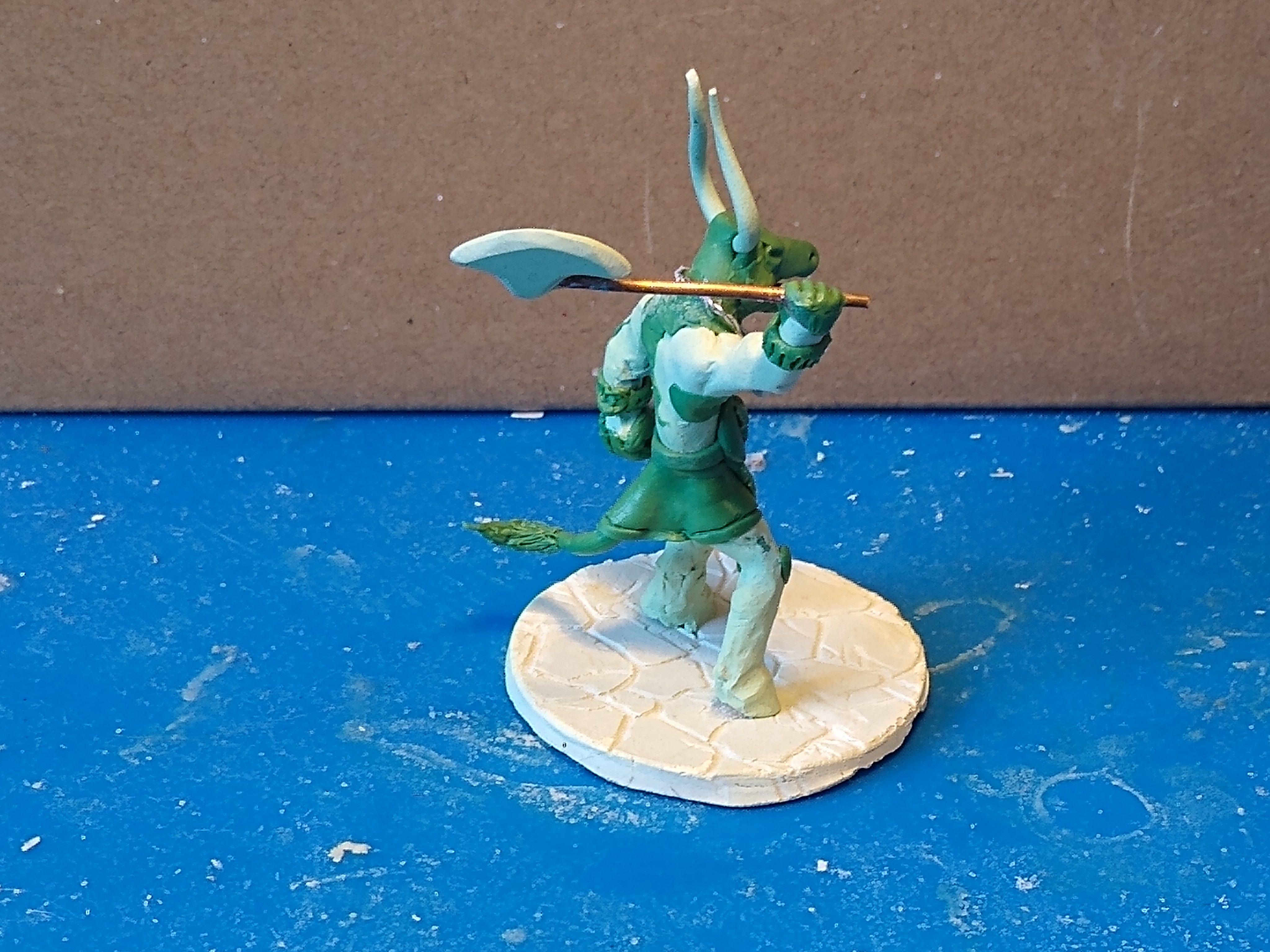 Dragon, Dungeons, Dungeons And Dragons, Mini, Miniature, Minotaur, Monster, Mythological, Sculpting
