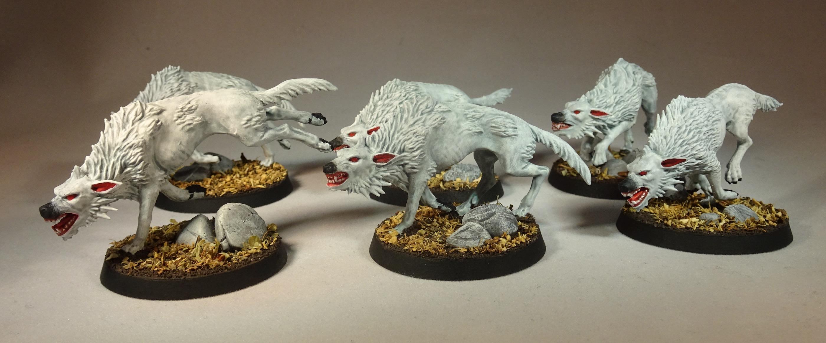 Fell Wargs, Wolves, Cwn Annwn