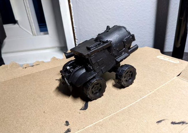Ork Warbuggy, Orks, Scratch Build, Warbuggy, Warhammer 40,000, Work In Progress