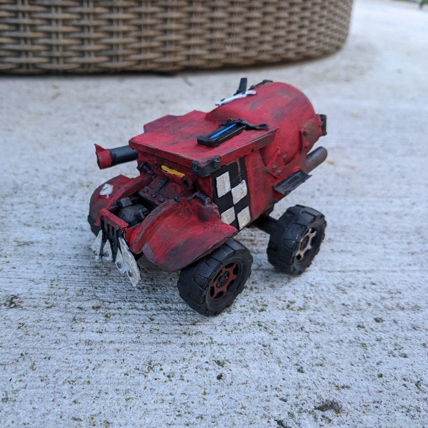 Dakka Dakka, Ork Warbuggy, Orks, Scratch Build, Warbuggy, Warhammer 40,000