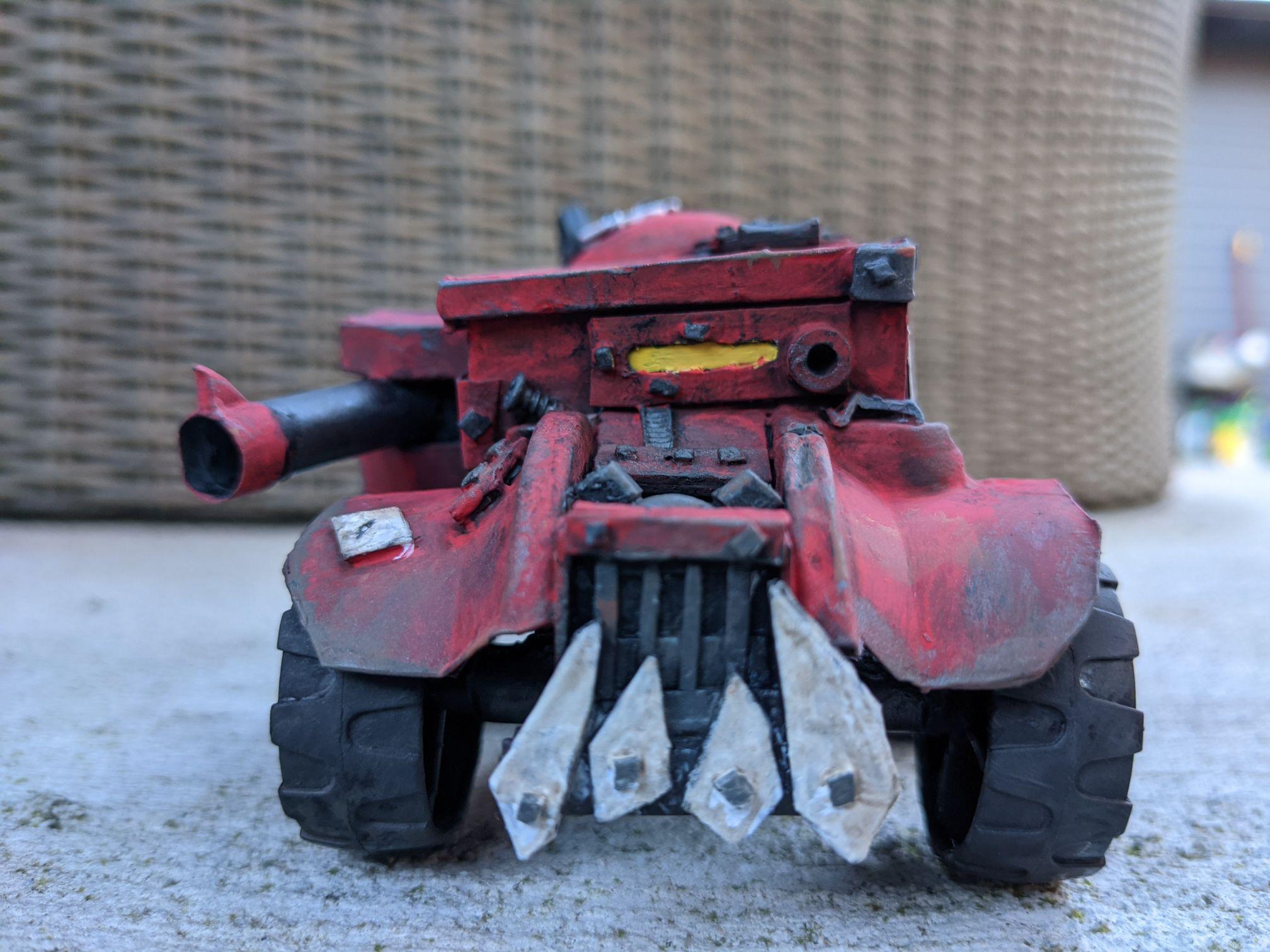 Ork Warbuggy, Orks, Scratch Build, Warbuggy, Warhammer 40,000