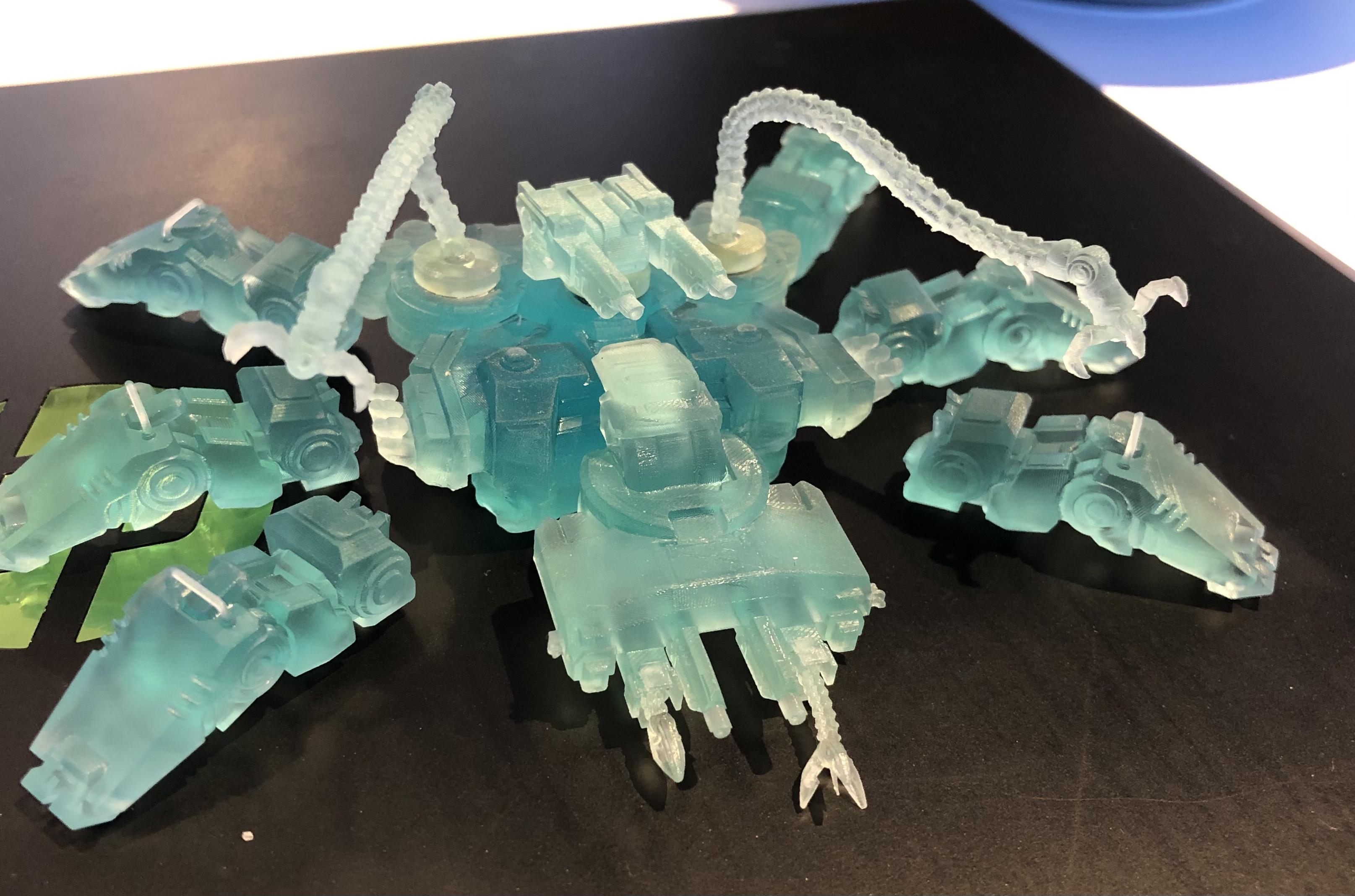 Arachnirig, Mono, Necromunda, Work Bots