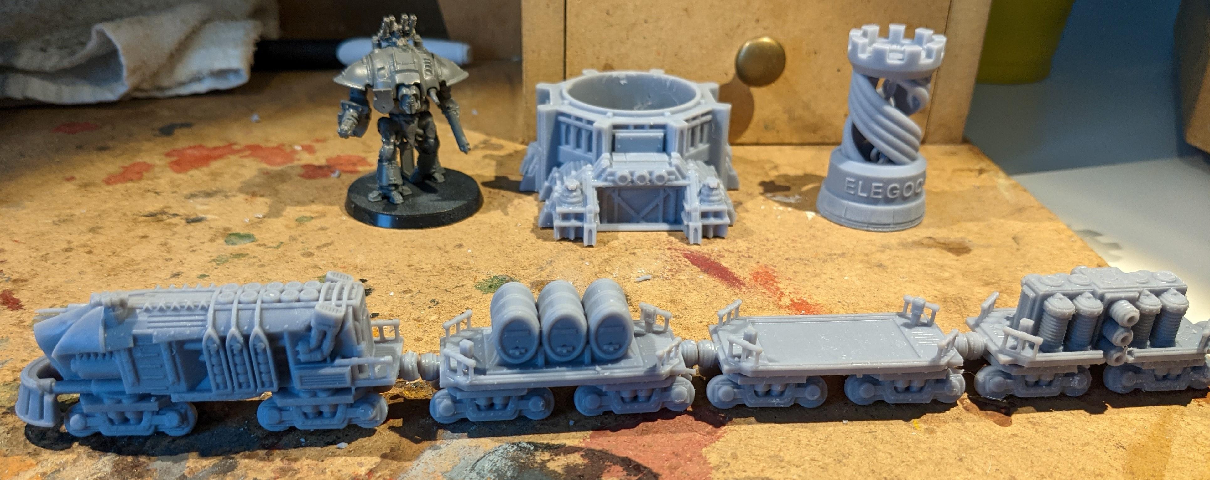 3d Print, Grimdark Terrain, Titanicus
