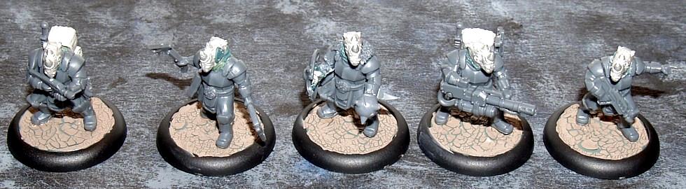 28mm Webcomic, WIP-Pygmy Space Rhinos