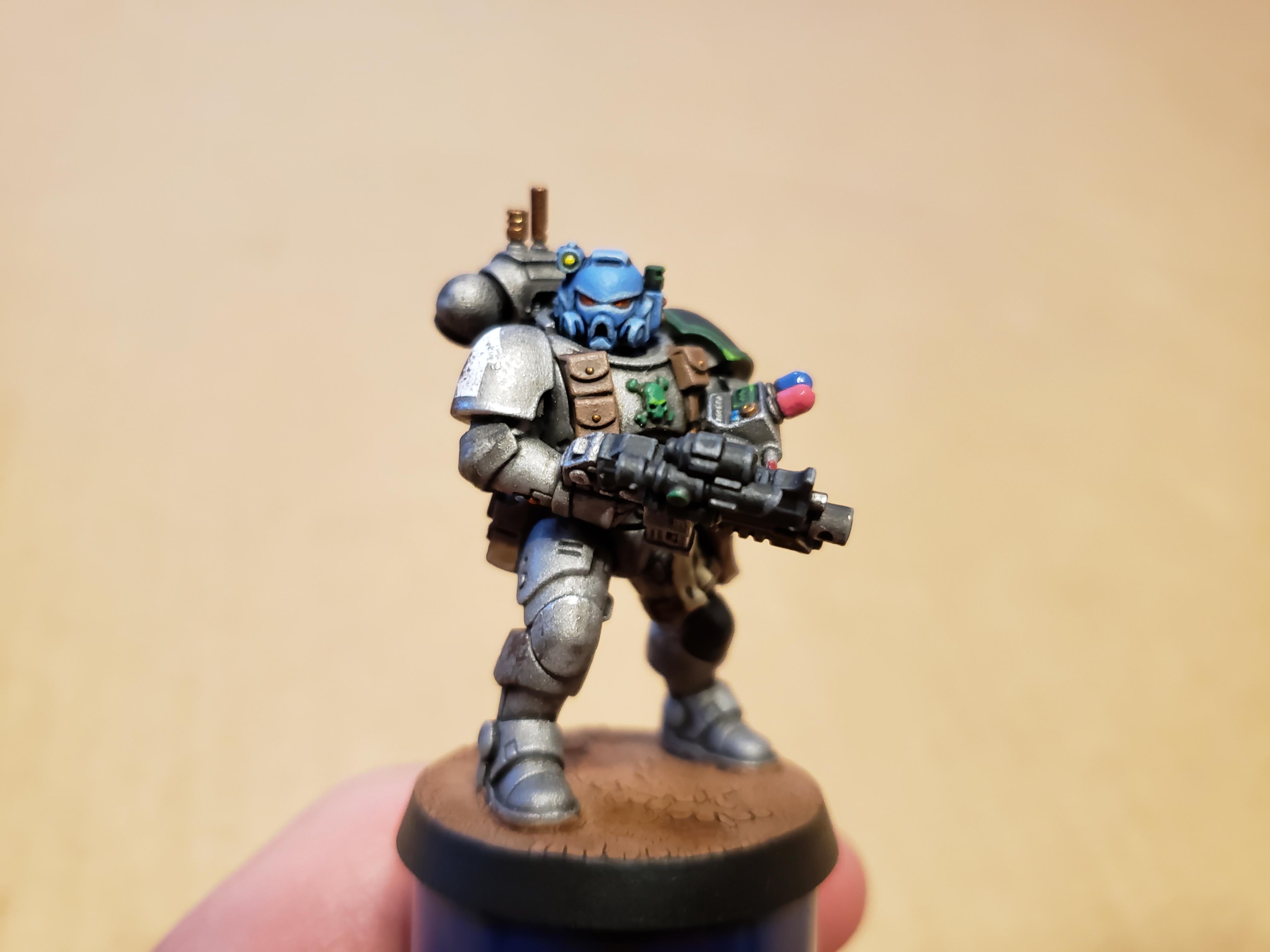 Bolt Carbines, Bolt Pistol, Doom, Doom Legion, Helix Gauntlet, Infiltrator, Legion, Omni-scramblers, Primaris