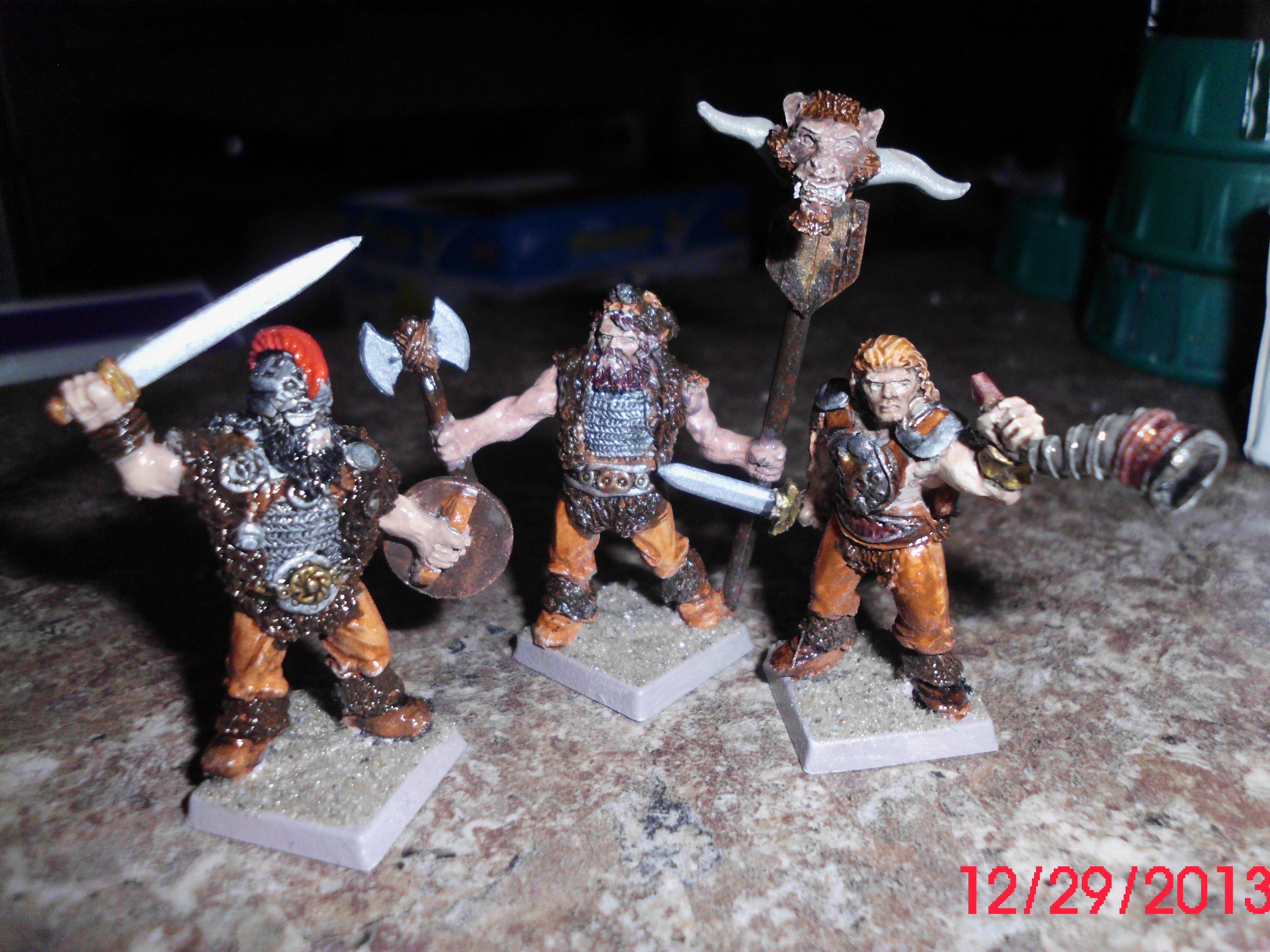 Barbarian, Celtic, Command, Warhammer Fantasy