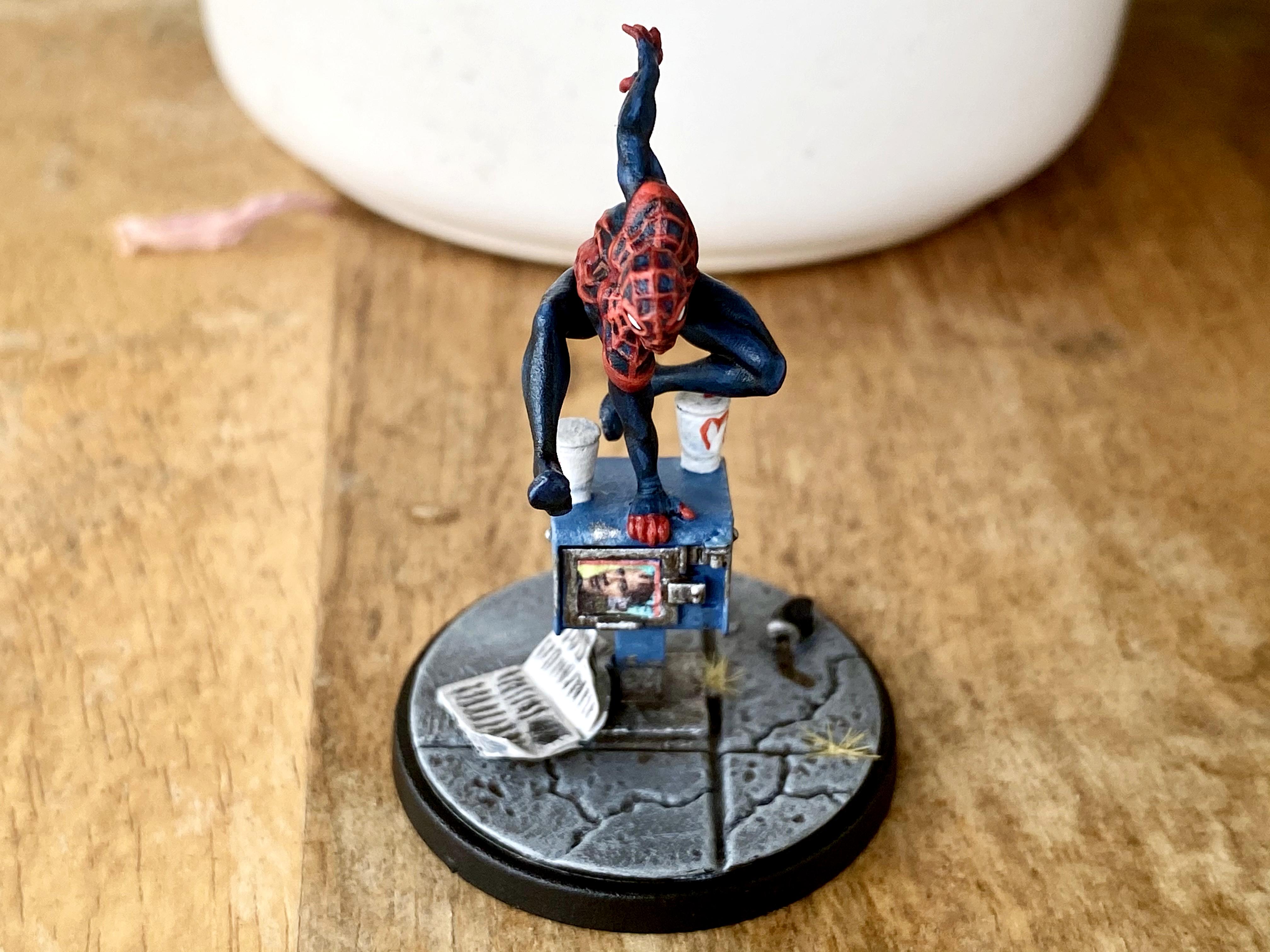 Atomic Mass Games, Man, Marvel Crisis Protocol, Spider, Web Warriors
