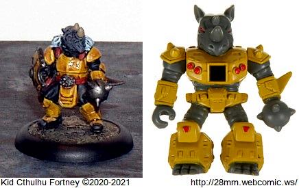 28mm Webcomic, Nyundo's Inspiration