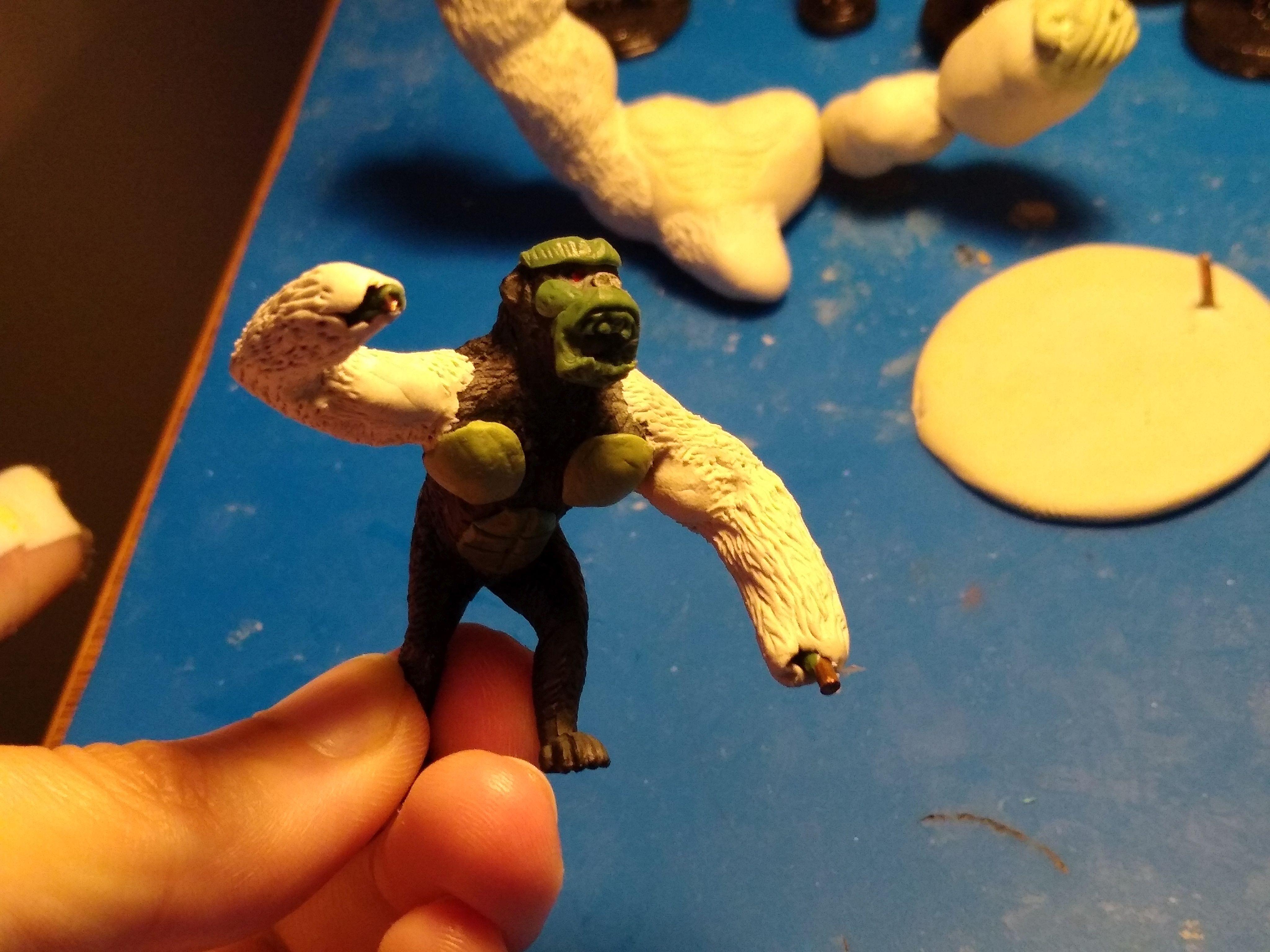 Barlgura, Dragon, Dungeons, Dungeons And Dragons, Mini, Miniature, Monster, Sculpting