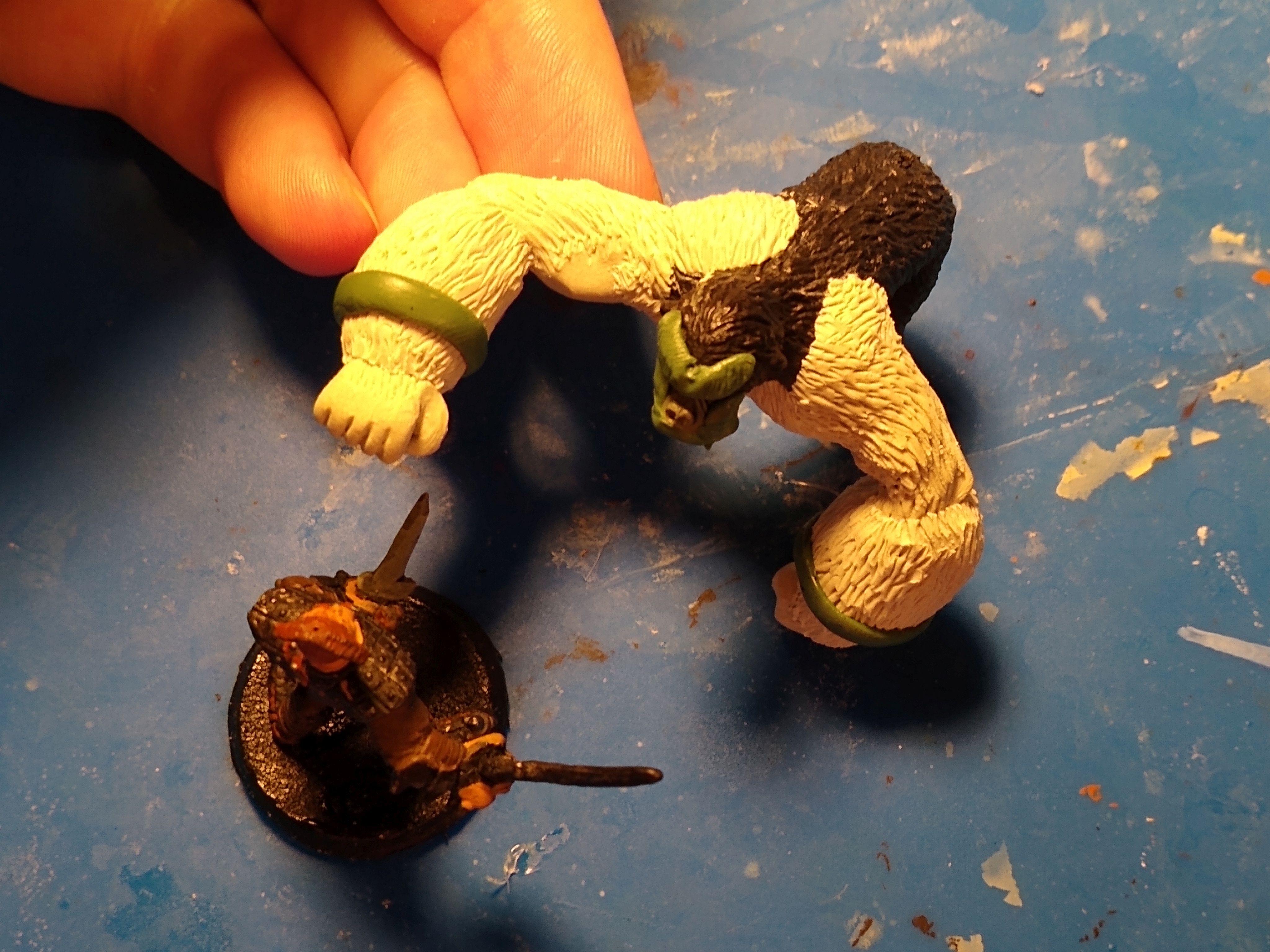 Barlgura, Dragon, Dungeons, Dungeons And Dragons, Mini, Miniature, Monster, Sculpting