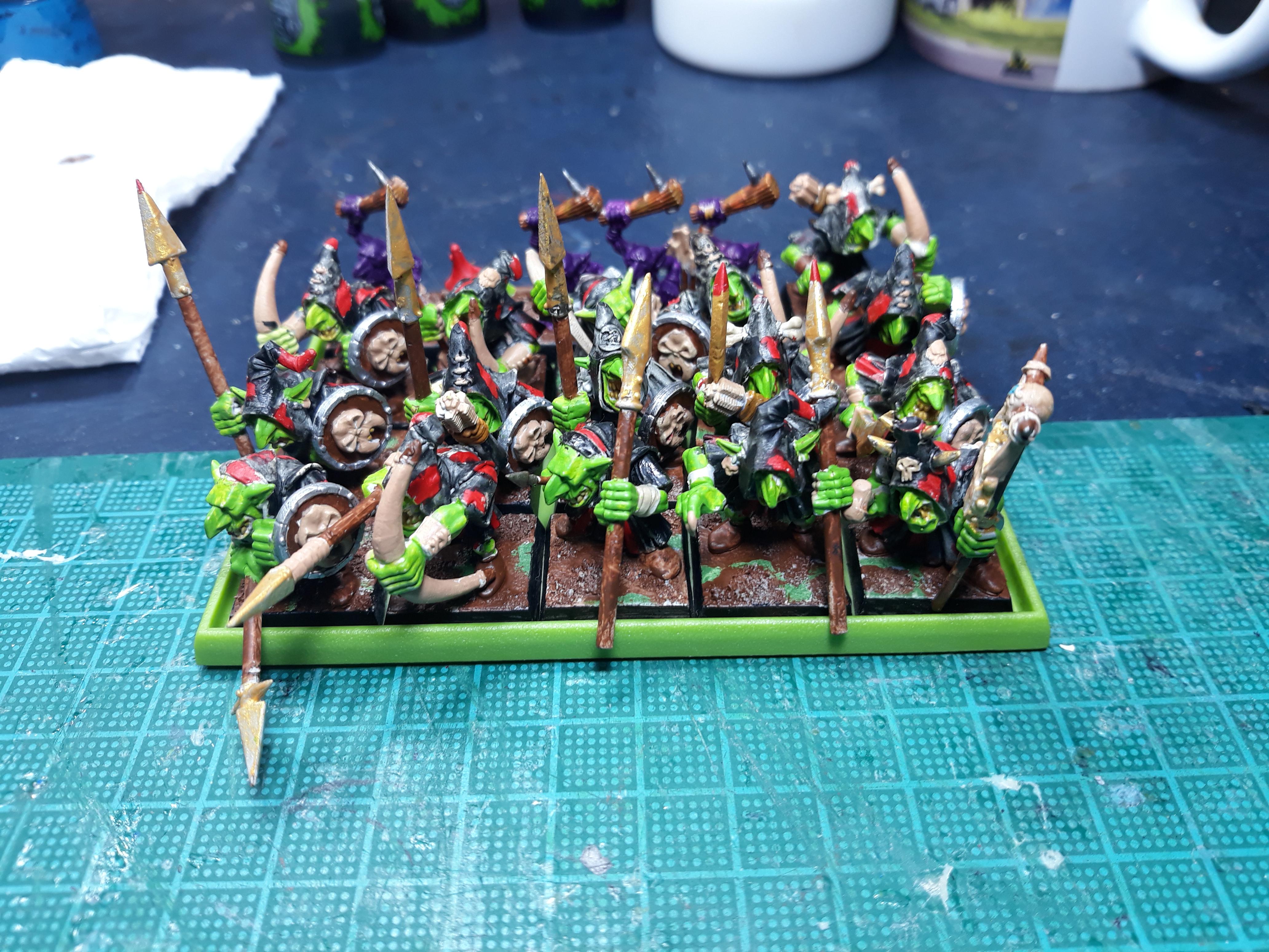 Goblins painted by my son