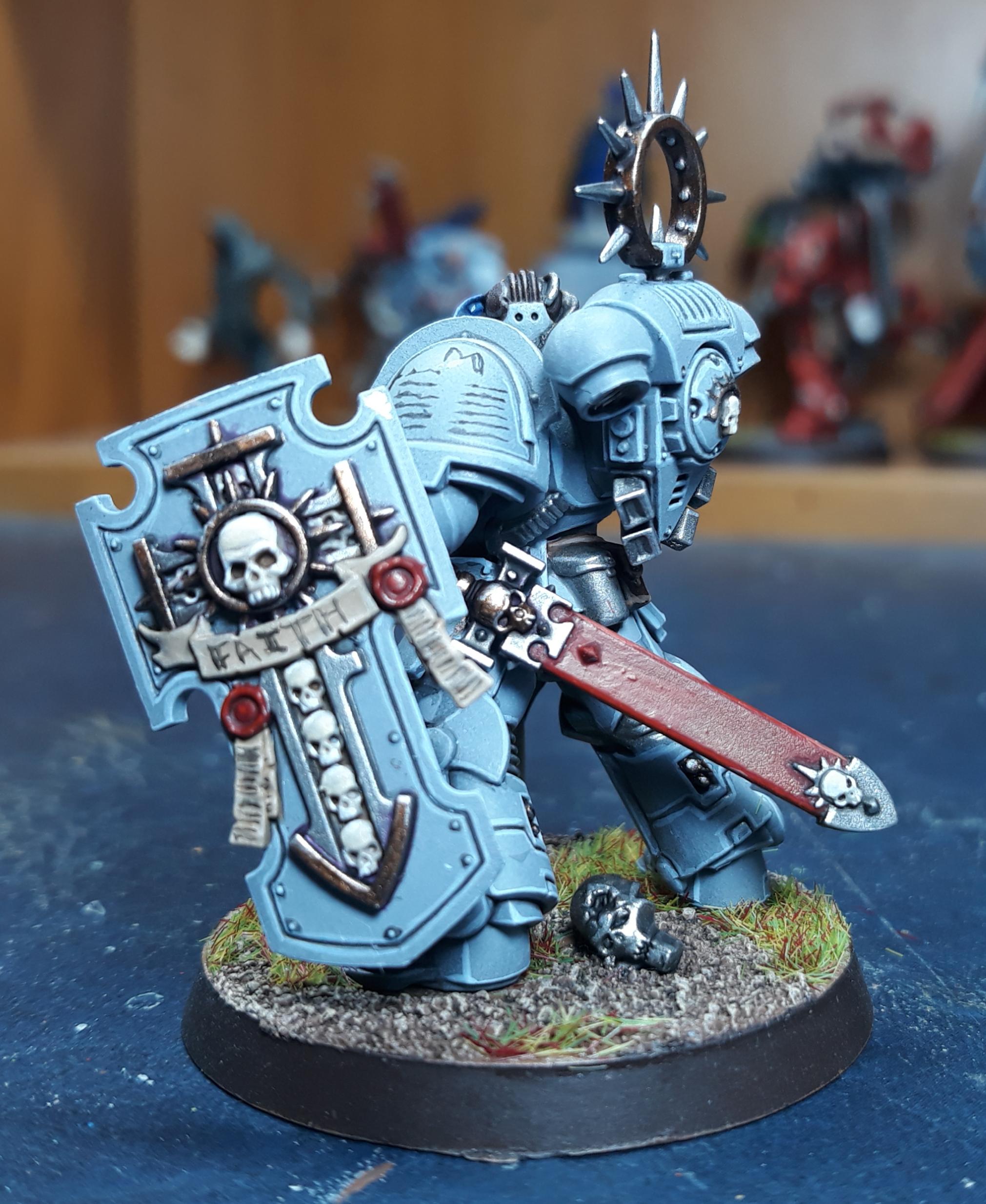 Space Marine Primaris Lieutenant Done Left