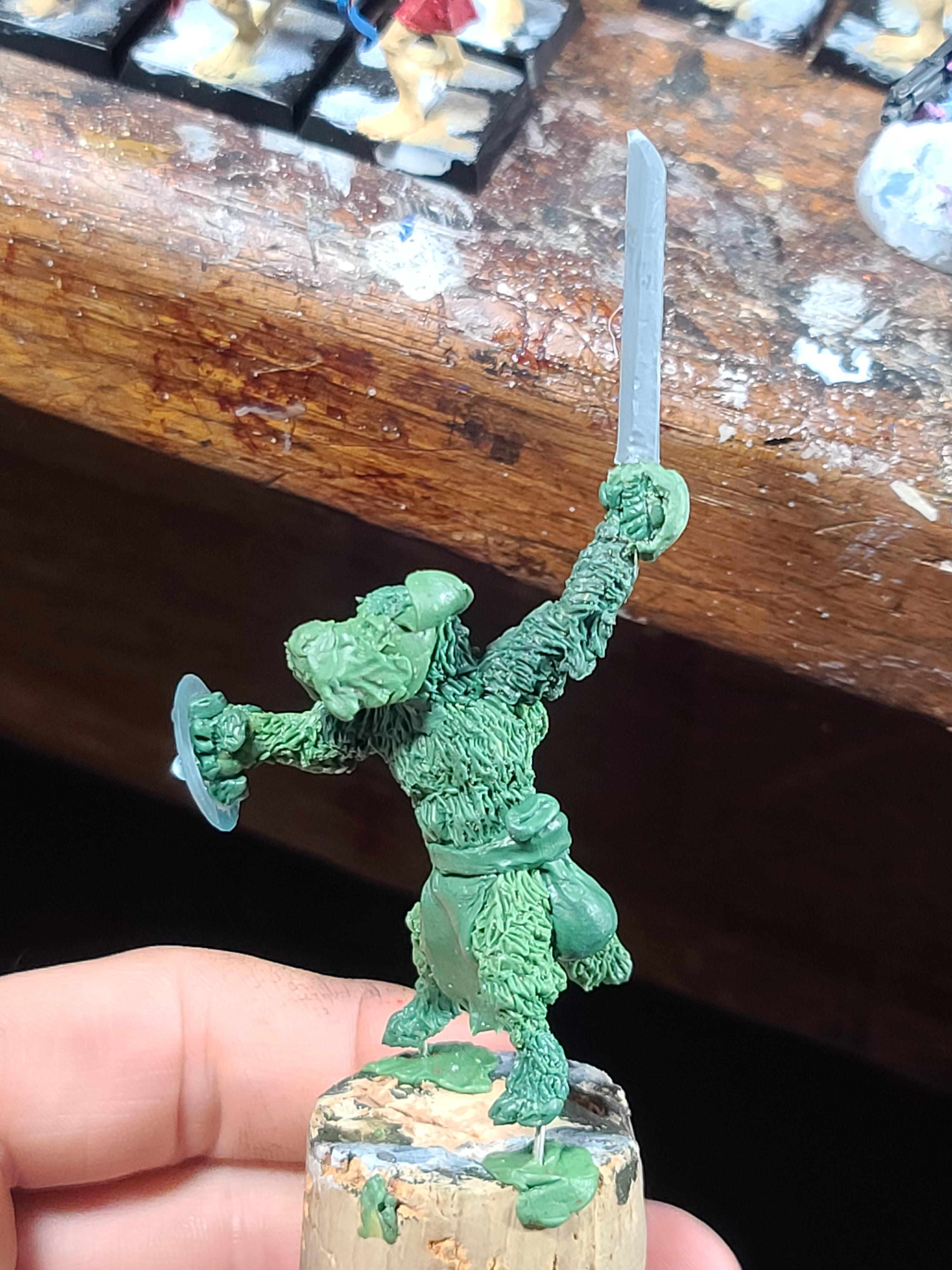 Dog, Greenstuff, Scratch Build, Sculpting