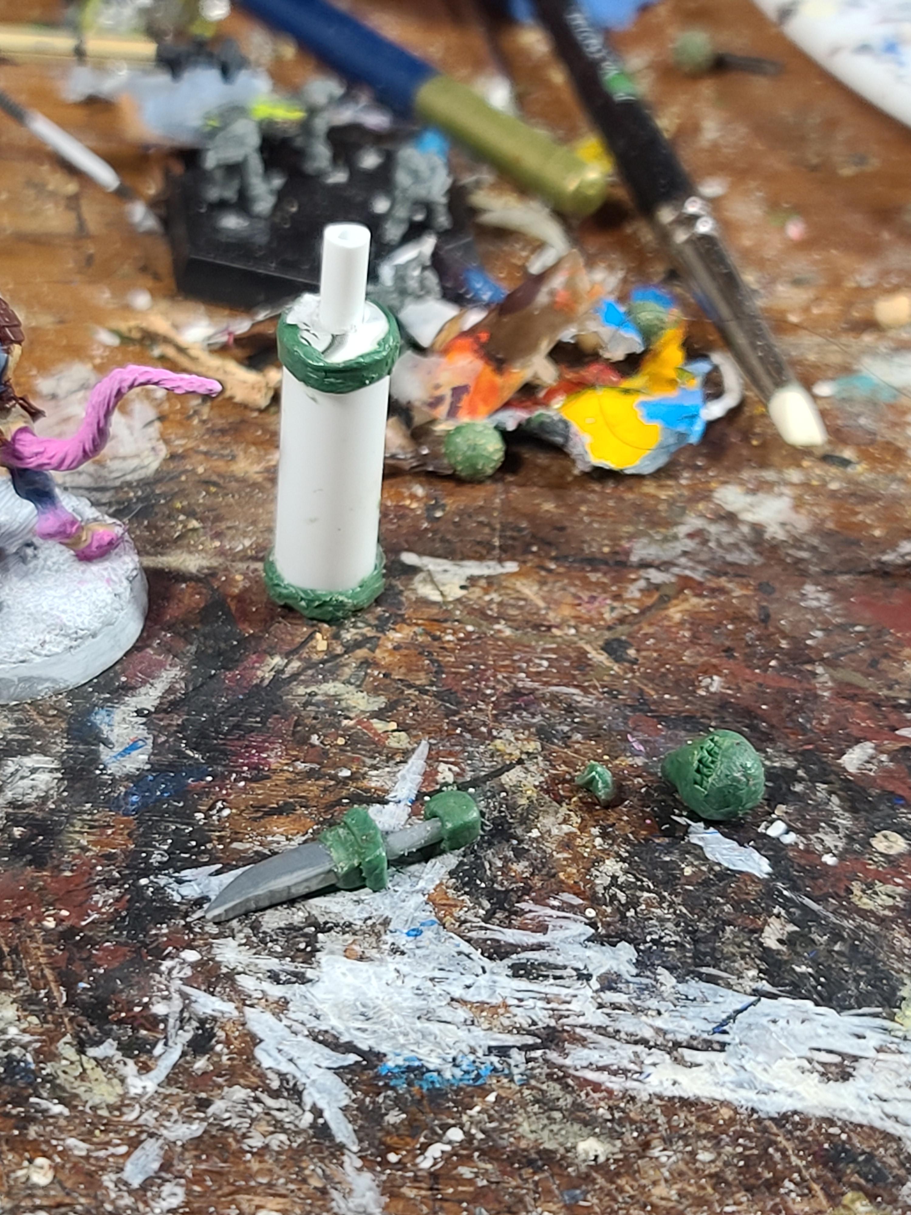 Accessories, Bits, Greenstuff, Sculpting