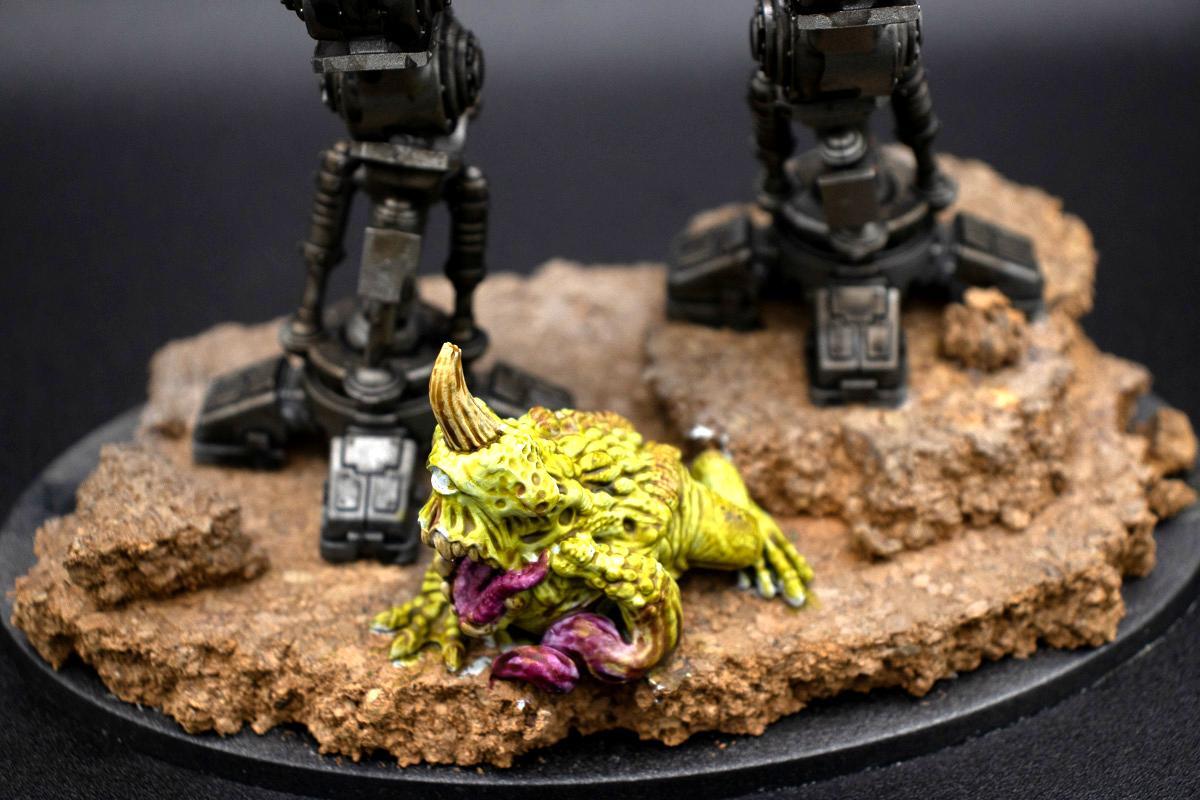 Chaos, Knights, Nurgle, Work In Progress