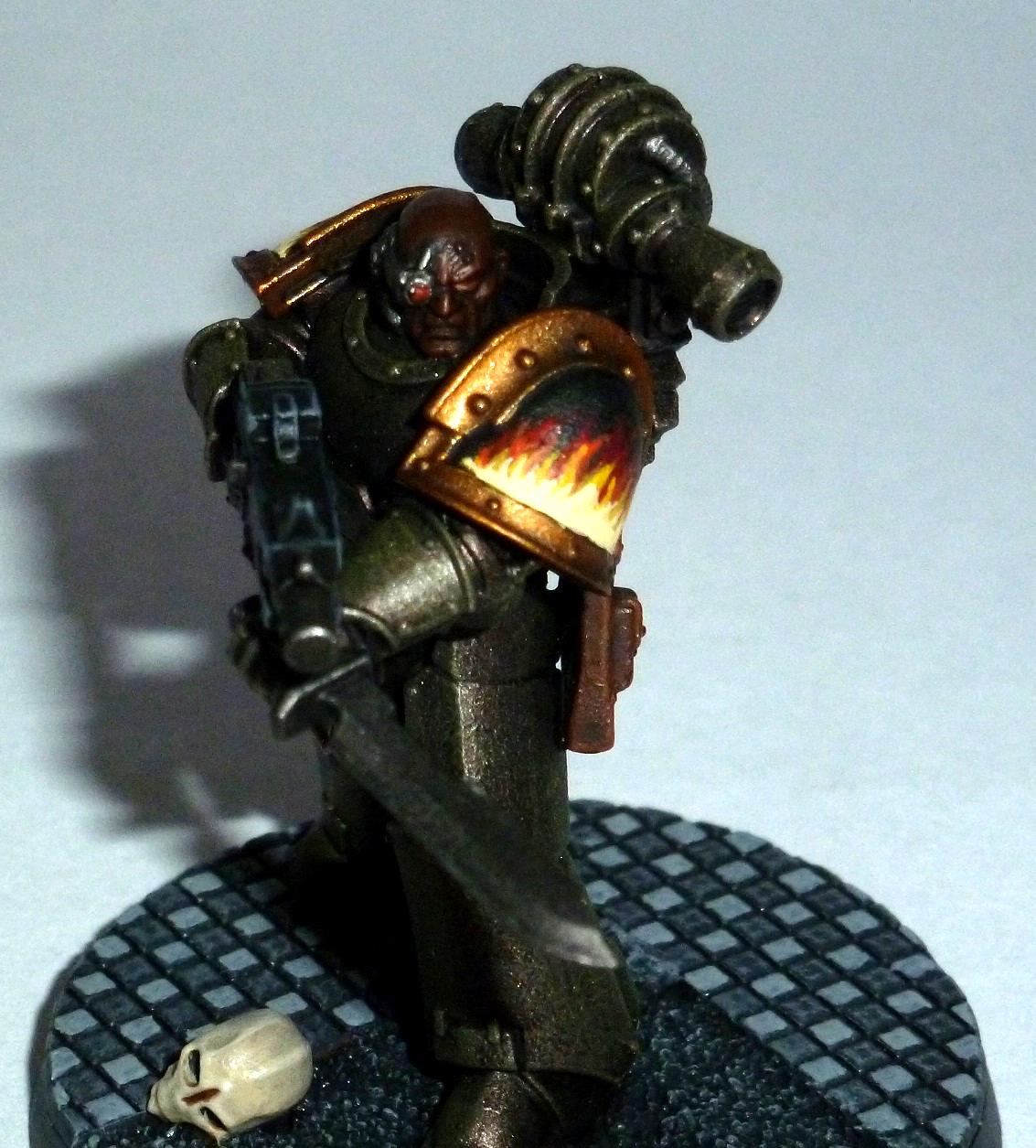 Lone Wolf, Protector Of The People, Salamander, Space Marines
