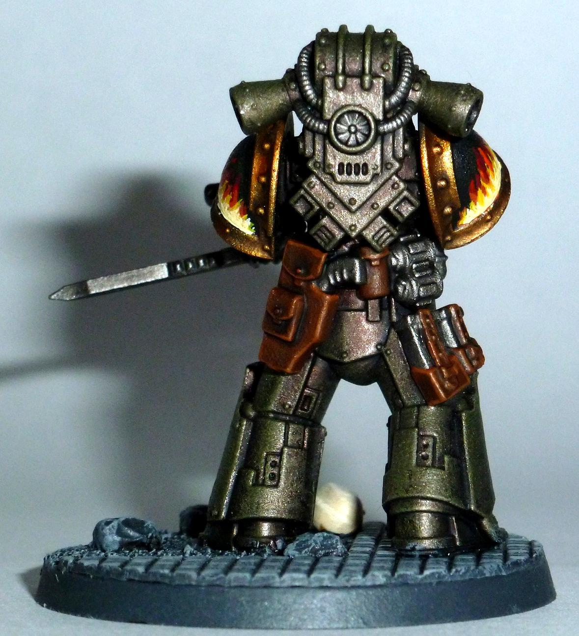 Lone Wolf, Protector Of The People, Salamander, Space Marines