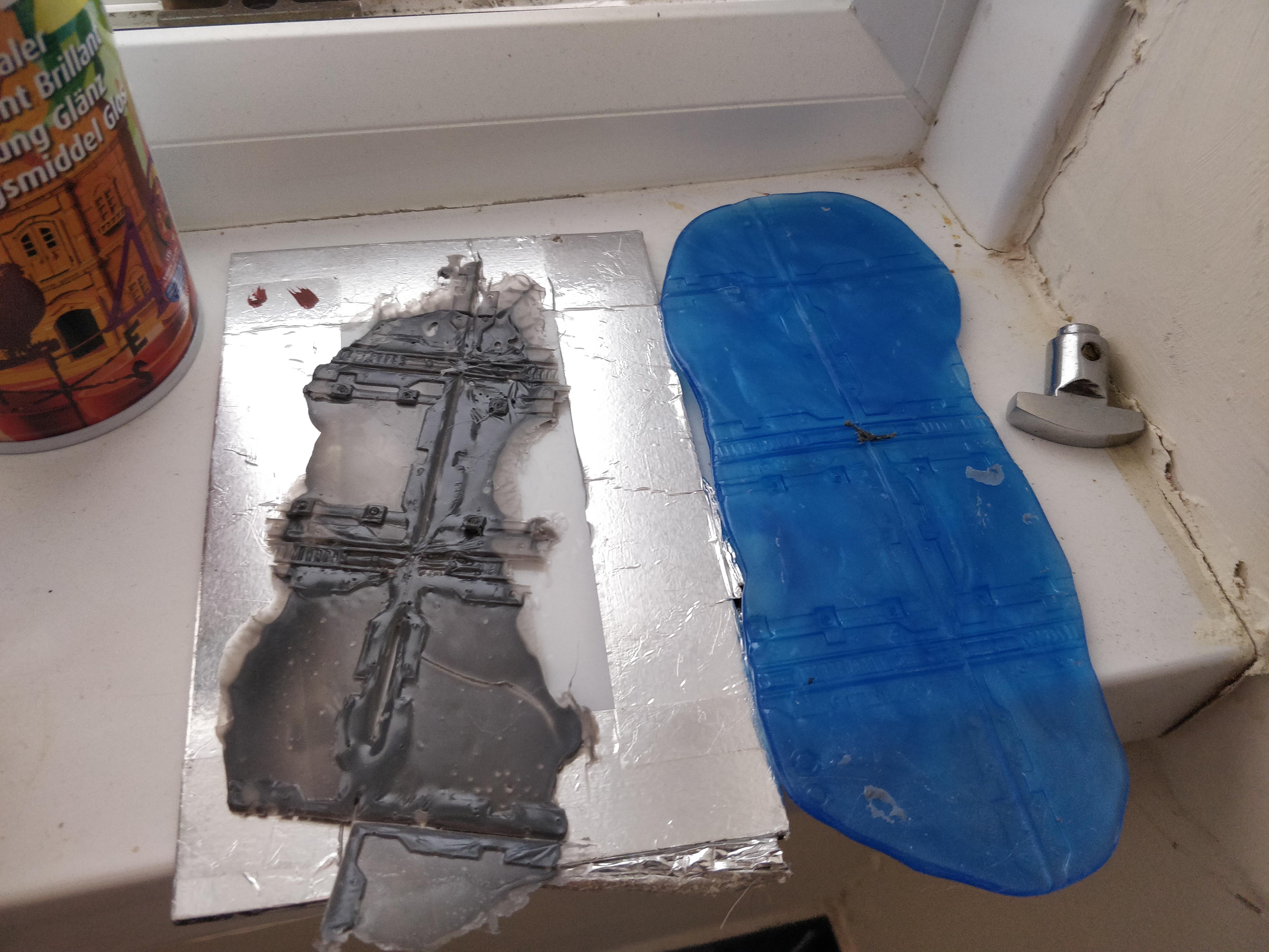 Blue Stuff, Fail, Mold, N17, Necromunda, Oyumaru, Work In Progress, Zone Mortalis