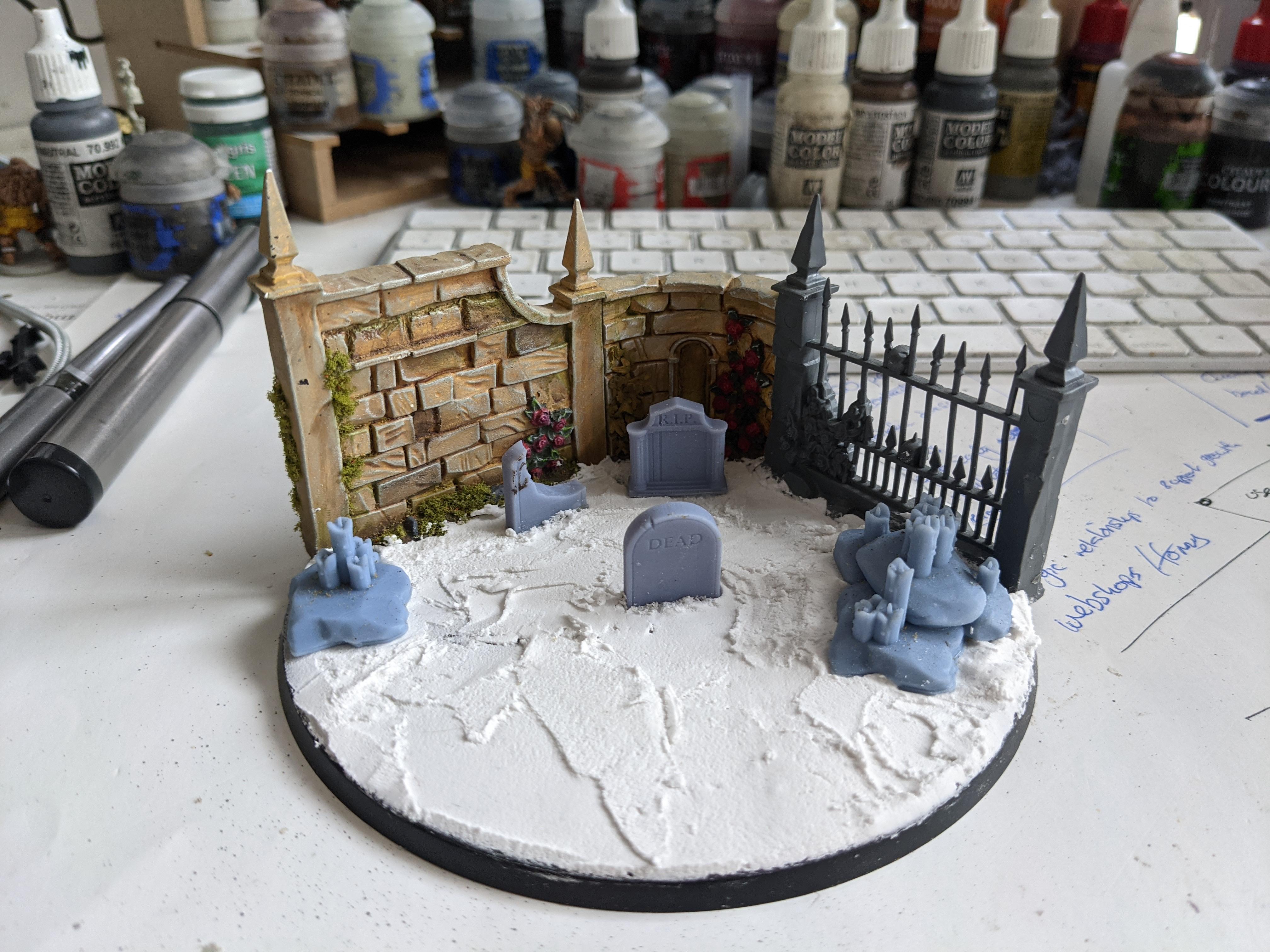 Graveyard base