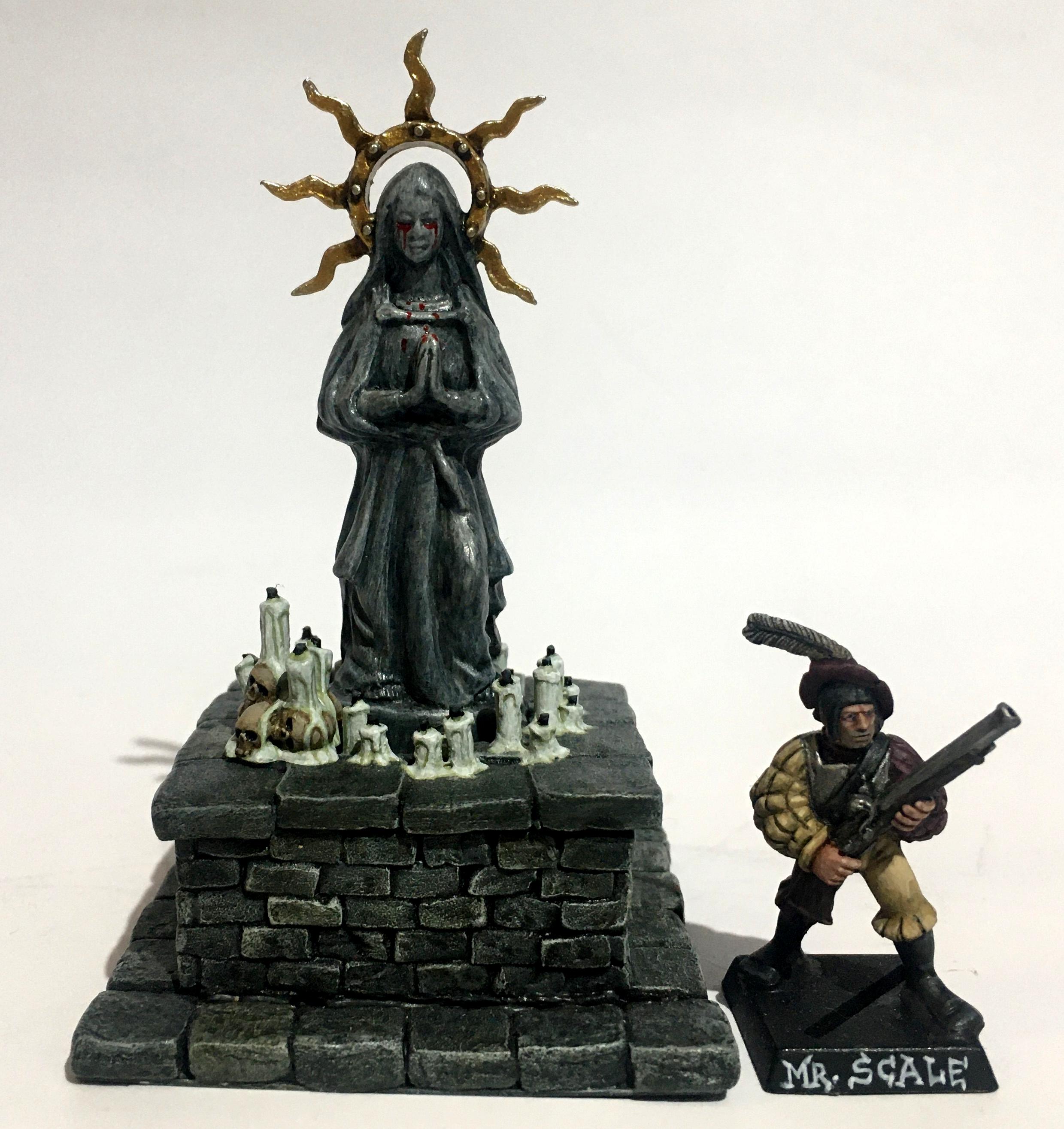 Empire, Mordheim, Scratch Build, Statue, Terrain, Warhammer Fantasy