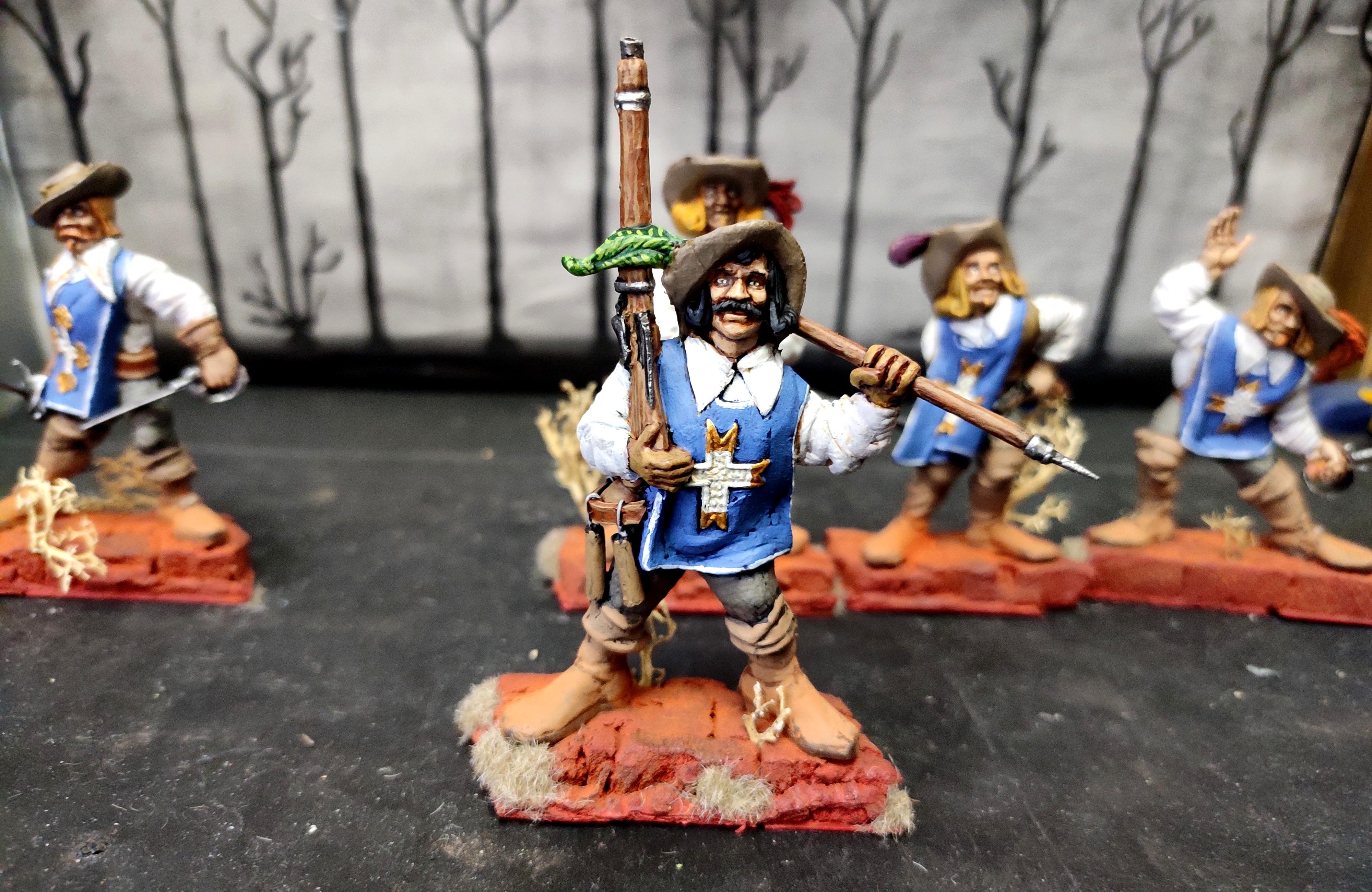 1996, Conversion, Fantasy Battles, From Russia, Infantry, Musket, Musketeer, Out Of Production, Regiment, Retro, Scratch Build, Sculpting, Technolog, Tehnolog, Versal