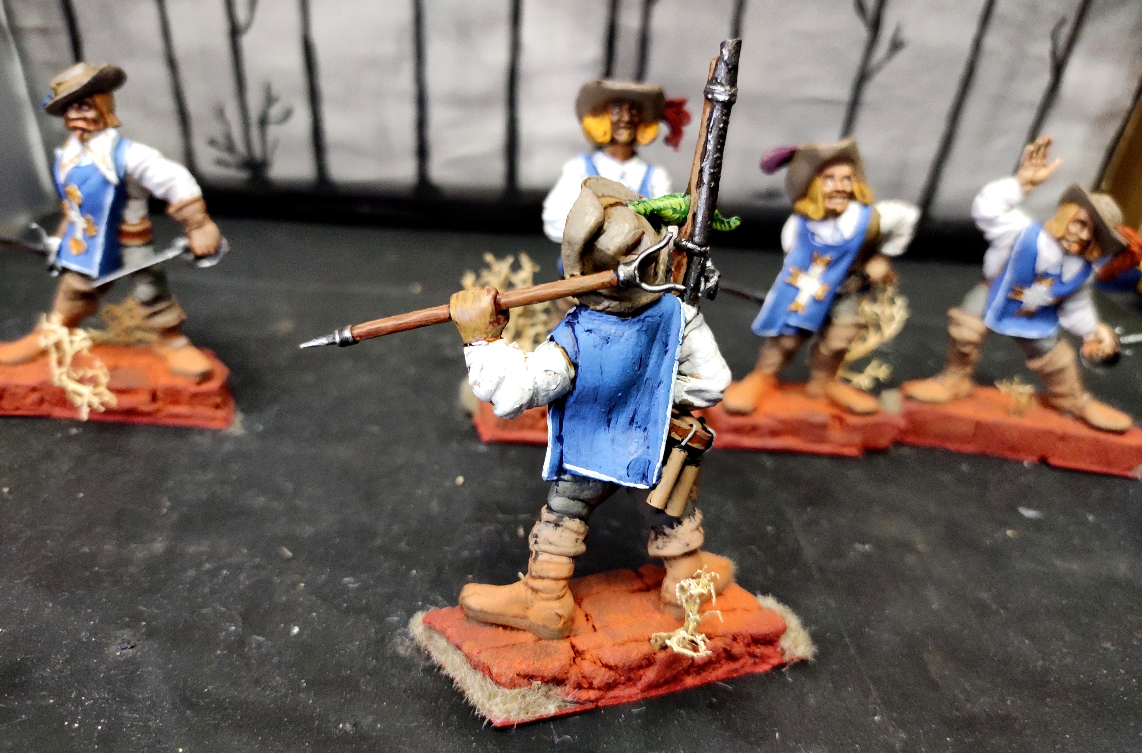 1996, Conversion, Fantasy Battles, From Russia, Infantry, Musket, Musketeer, Out Of Production, Regiment, Retro, Scratch Build, Sculpting, Technolog, Tehnolog, Versal
