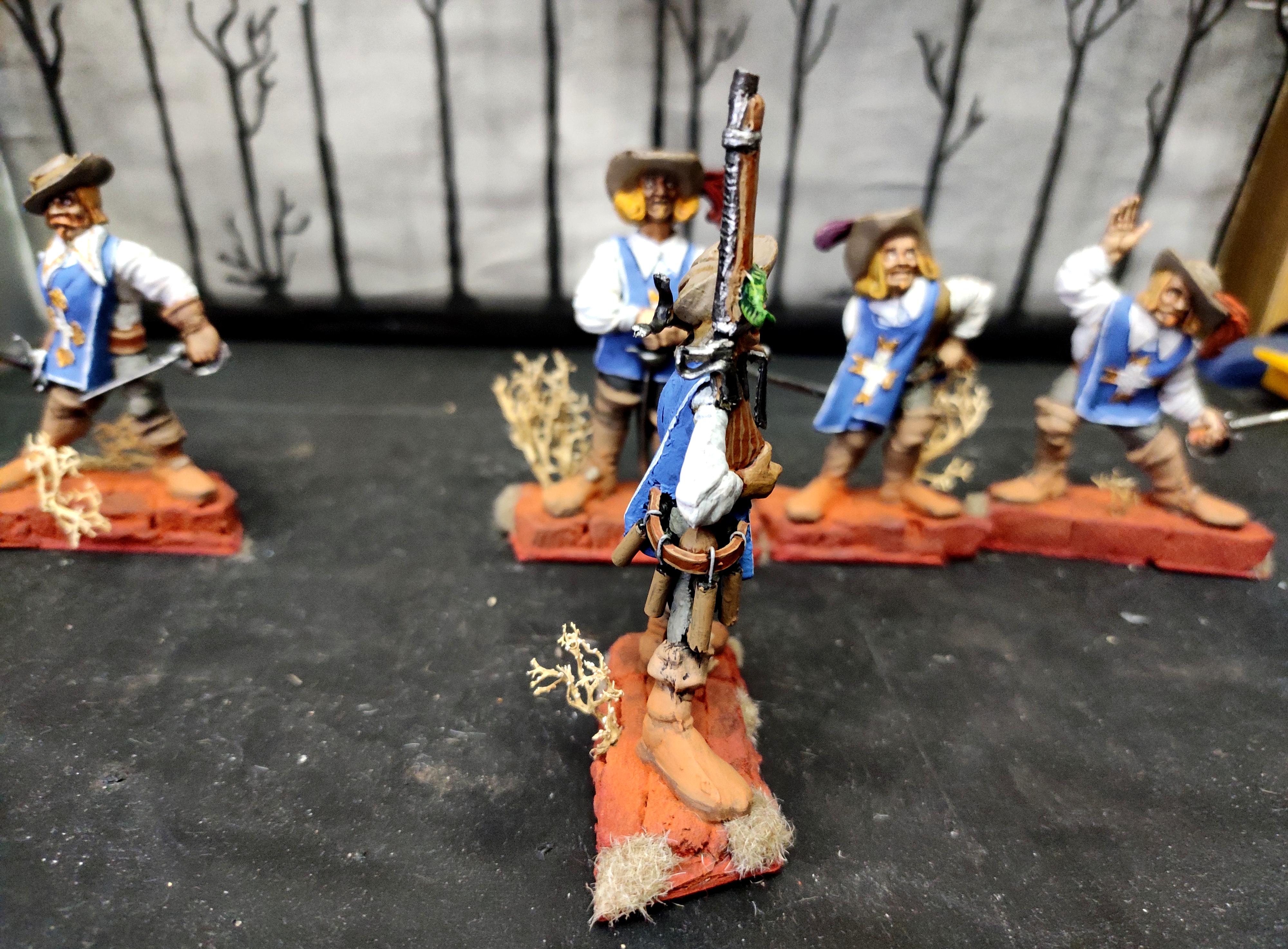 1996, Conversion, Fantasy Battles, From Russia, Infantry, Musket, Musketeer, Out Of Production, Regiment, Retro, Scratch Build, Sculpting, Technolog, Tehnolog, Versal