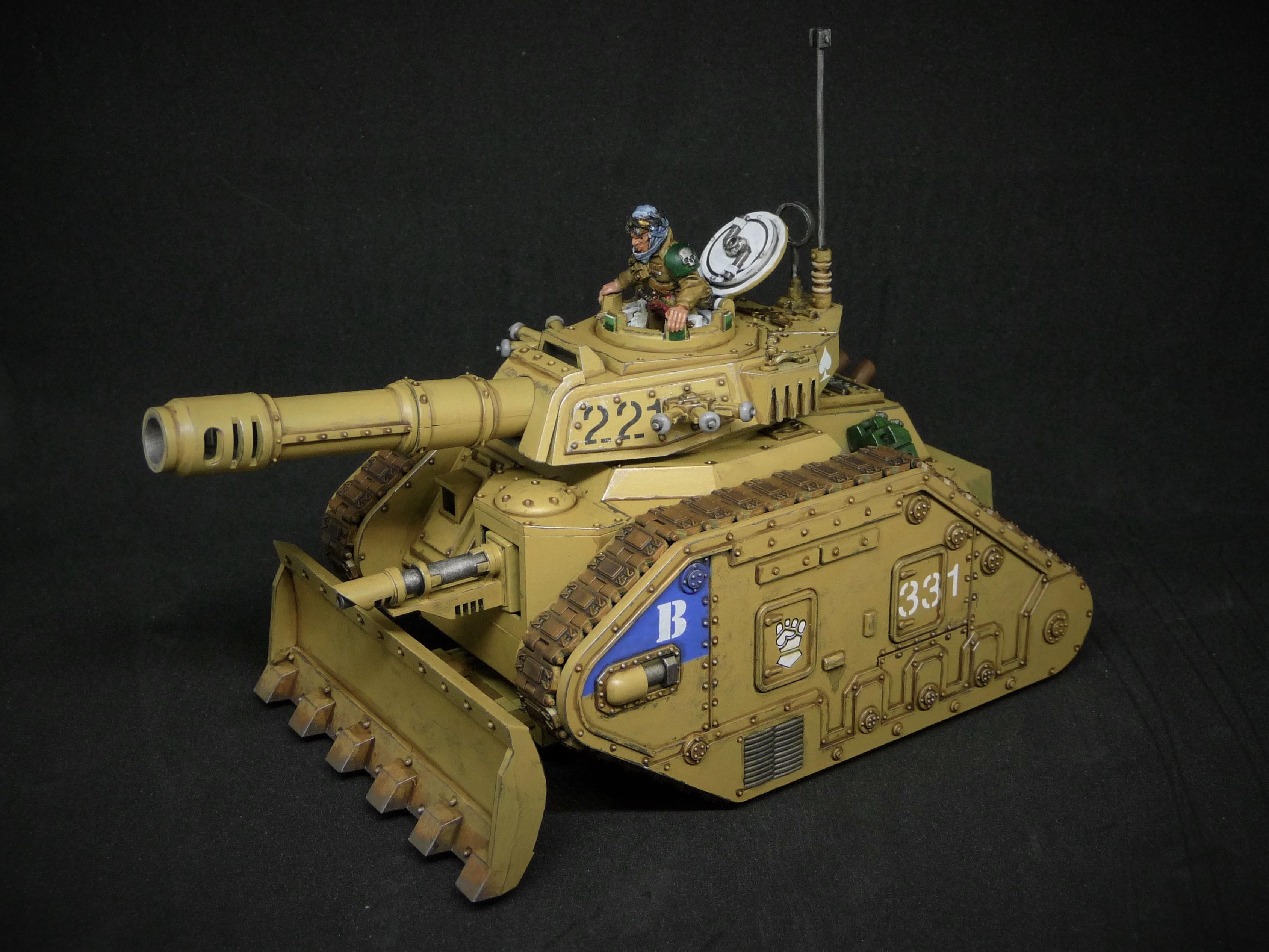 2nd Armoured Company, 331st Regiment, Leman Russ Tank, Second Squad Leader, Tallarn Desert Raiders, Vanquisher