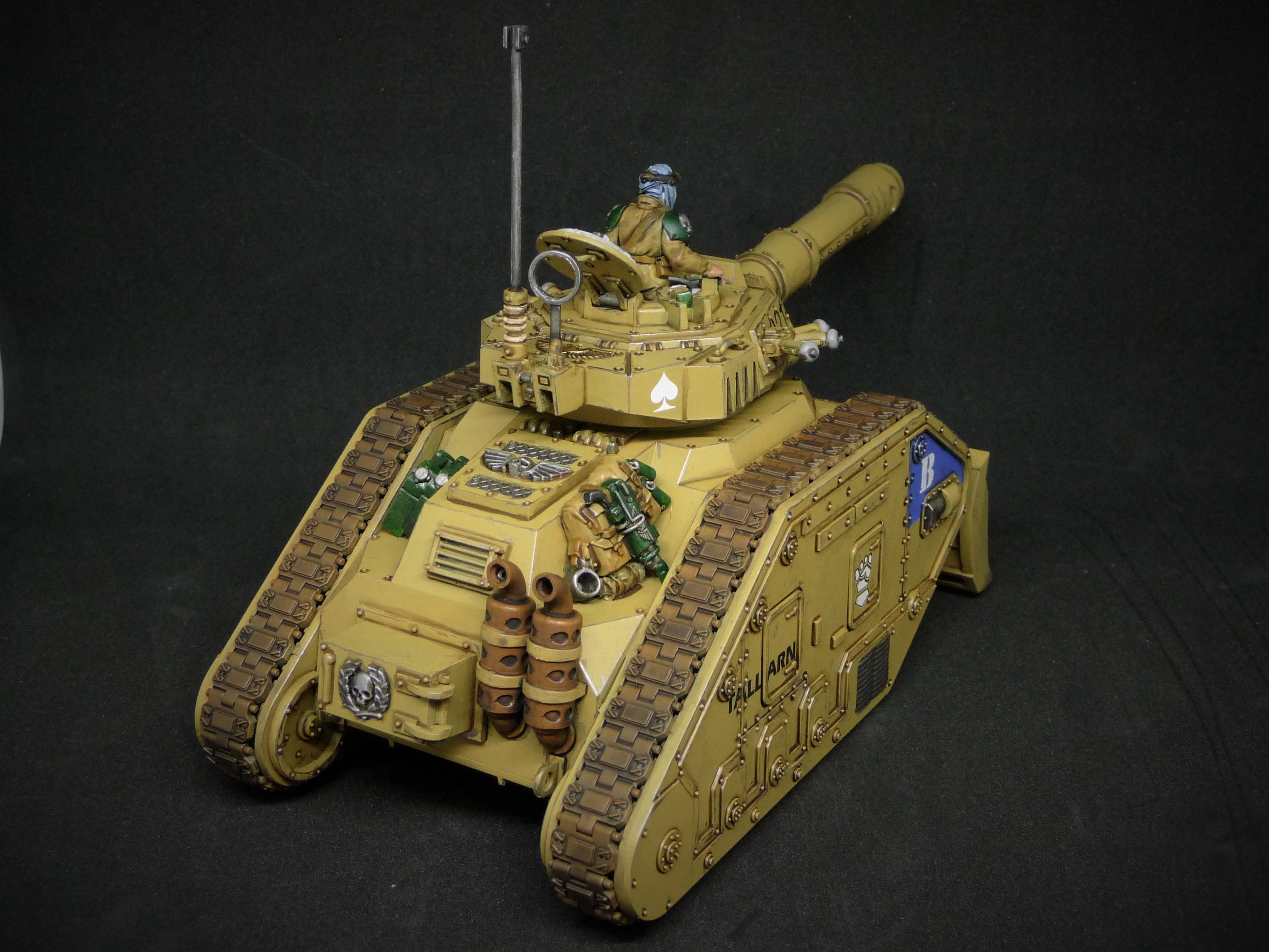 2nd Armoured Company, 331st Regiment, Leman Russ Tank, Second Squad Leader, Tallarn Desert Raiders, Vanquisher