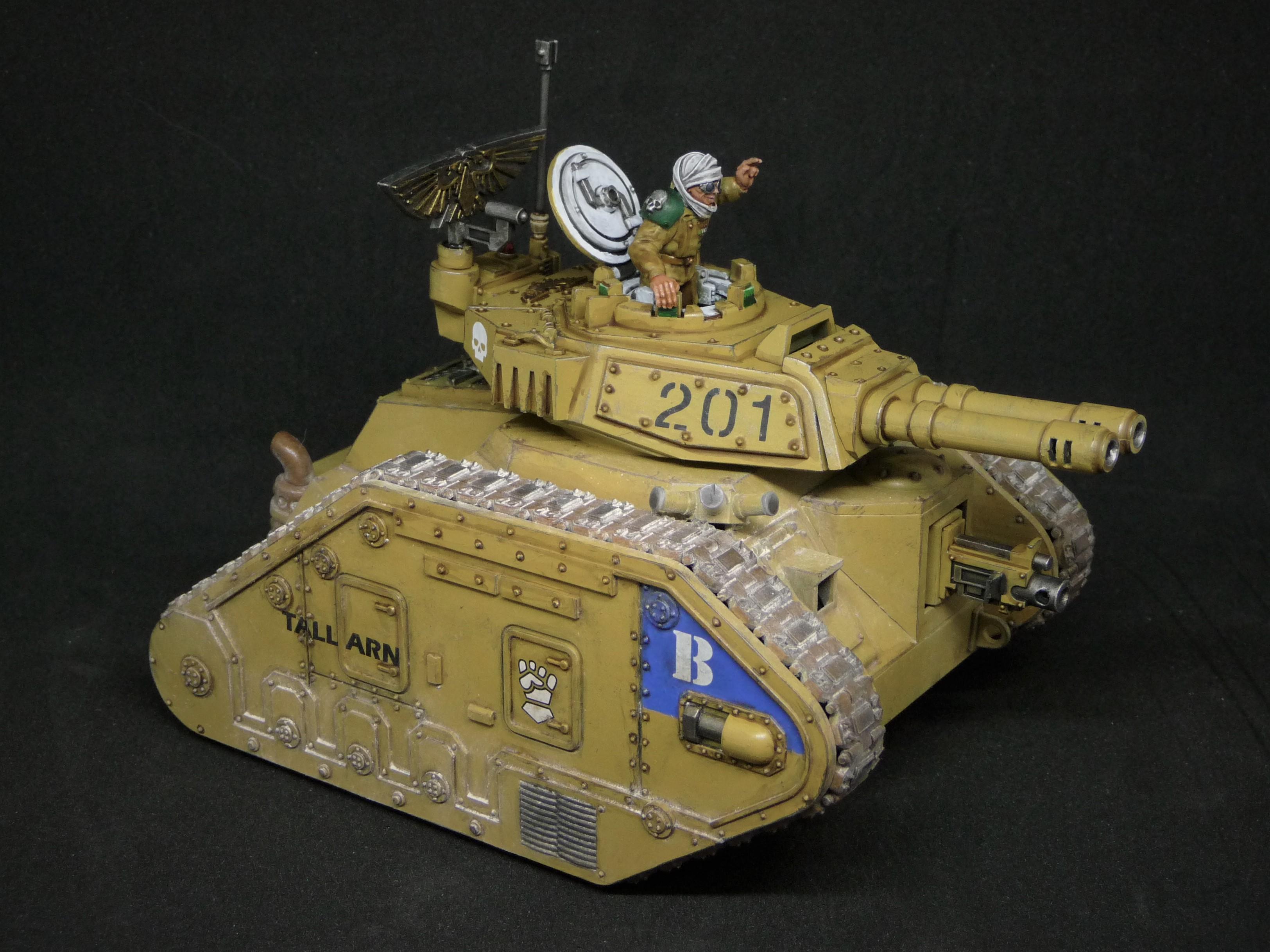 2nd Armoured Company, 331st Regiment, Company Commander, Exterminator, Leman Russ Tank, Tallarn Desert Raiders