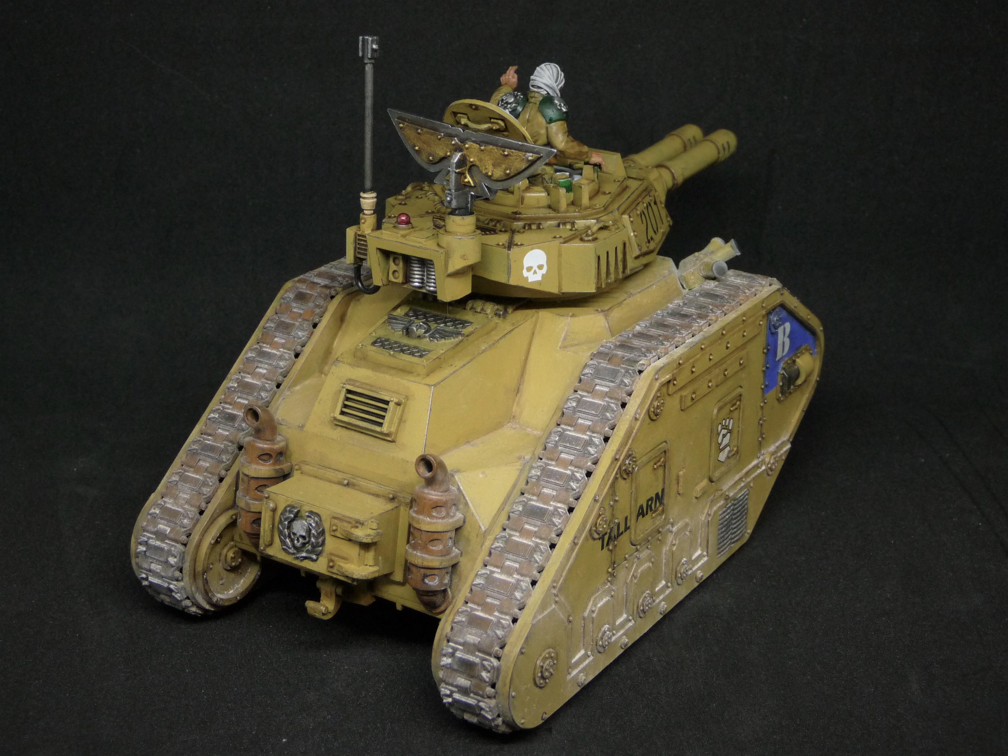 2nd Armoured Company, 331st Regiment, Company Commander, Exterminator, Leman Russ Tank, Tallarn Desert Raiders